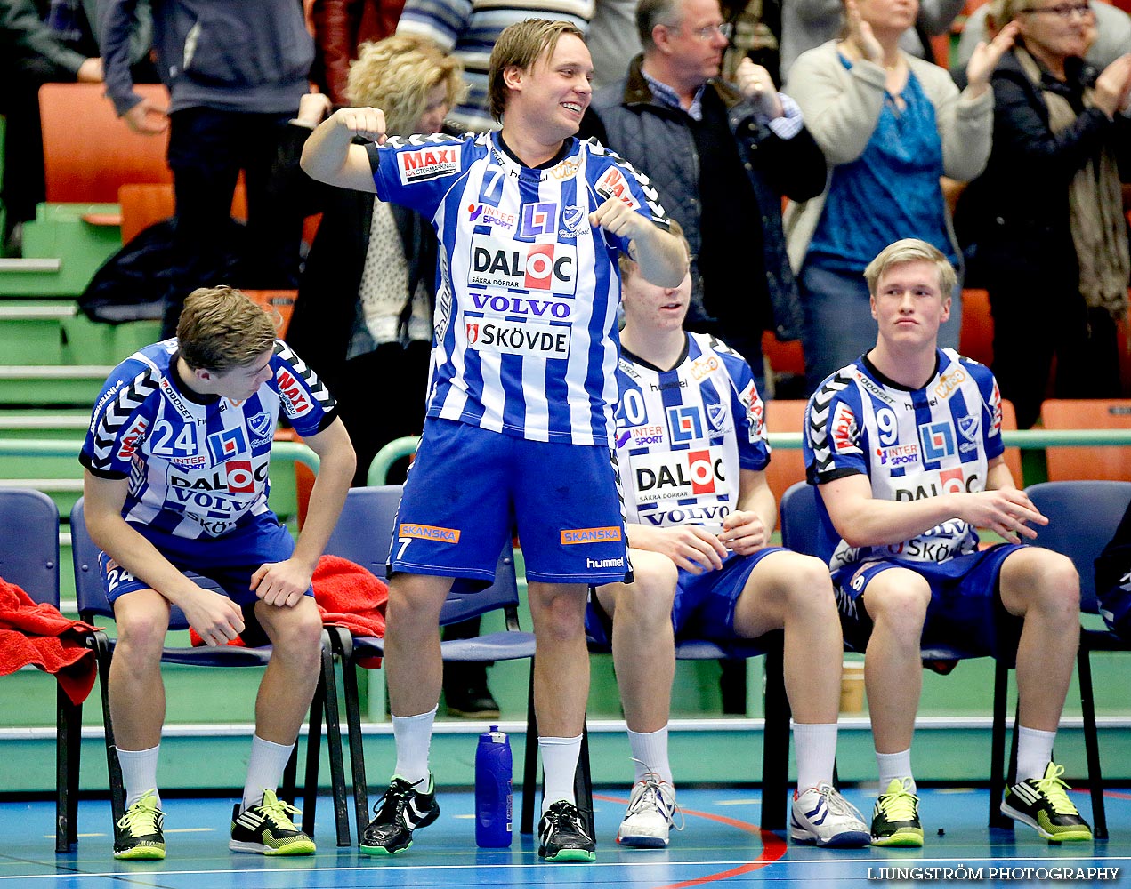 IFK Skövde HK-Ystads IF HF 31-27,herr,Arena Skövde,Skövde,Sverige,Handboll,,2014,84885