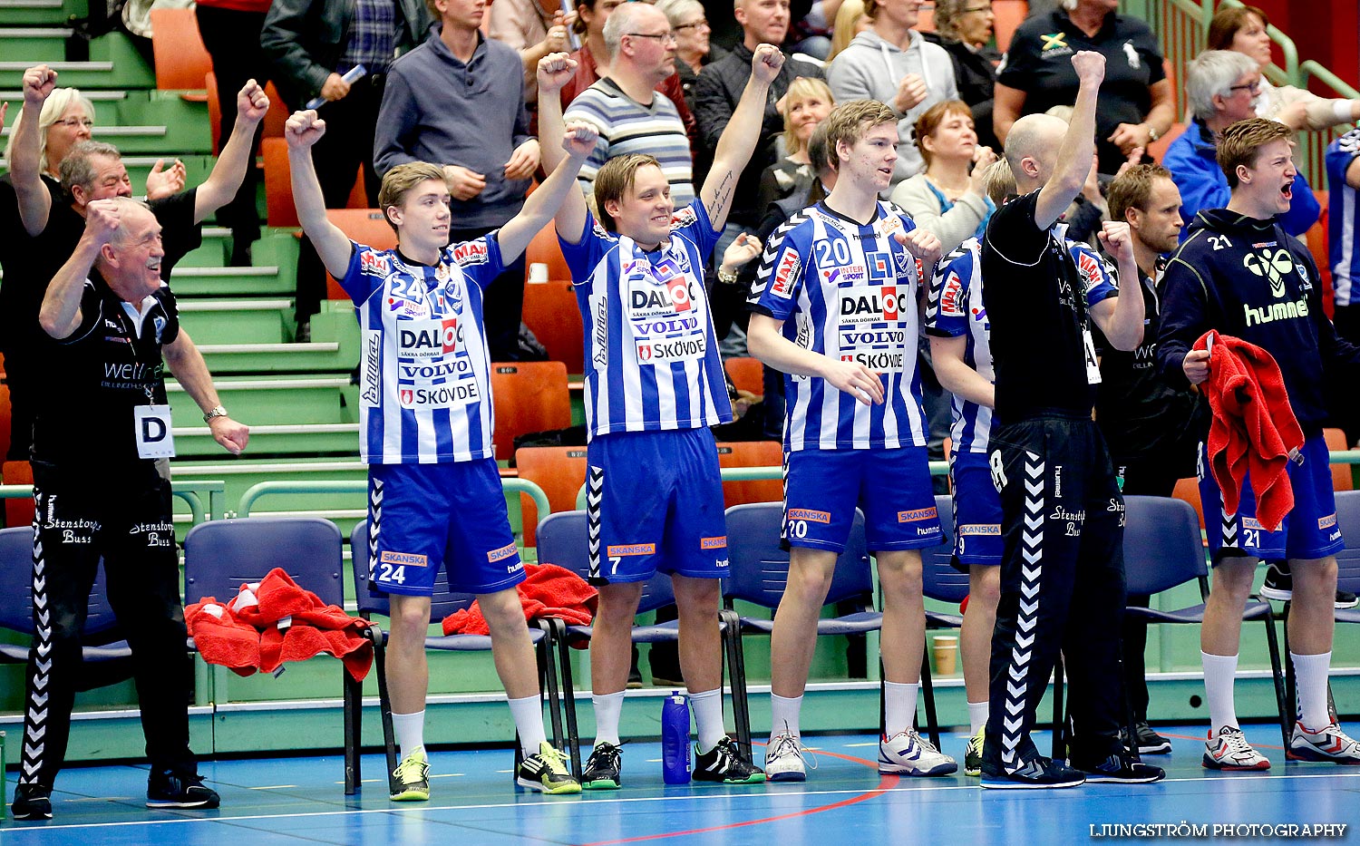 IFK Skövde HK-Ystads IF HF 31-27,herr,Arena Skövde,Skövde,Sverige,Handboll,,2014,84886