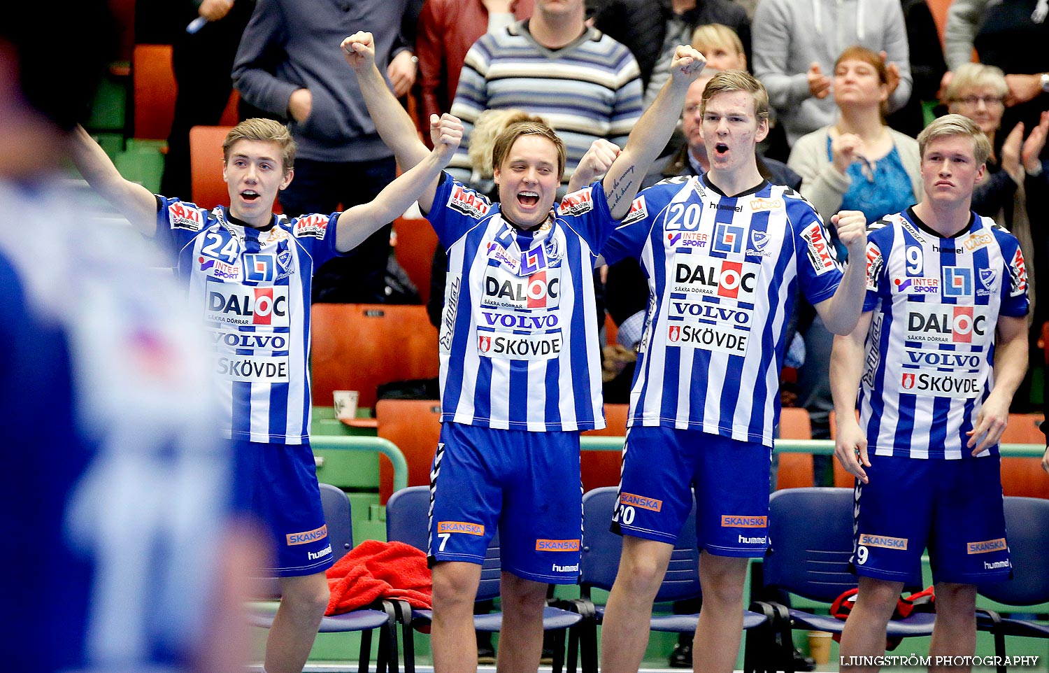IFK Skövde HK-Ystads IF HF 31-27,herr,Arena Skövde,Skövde,Sverige,Handboll,,2014,84887