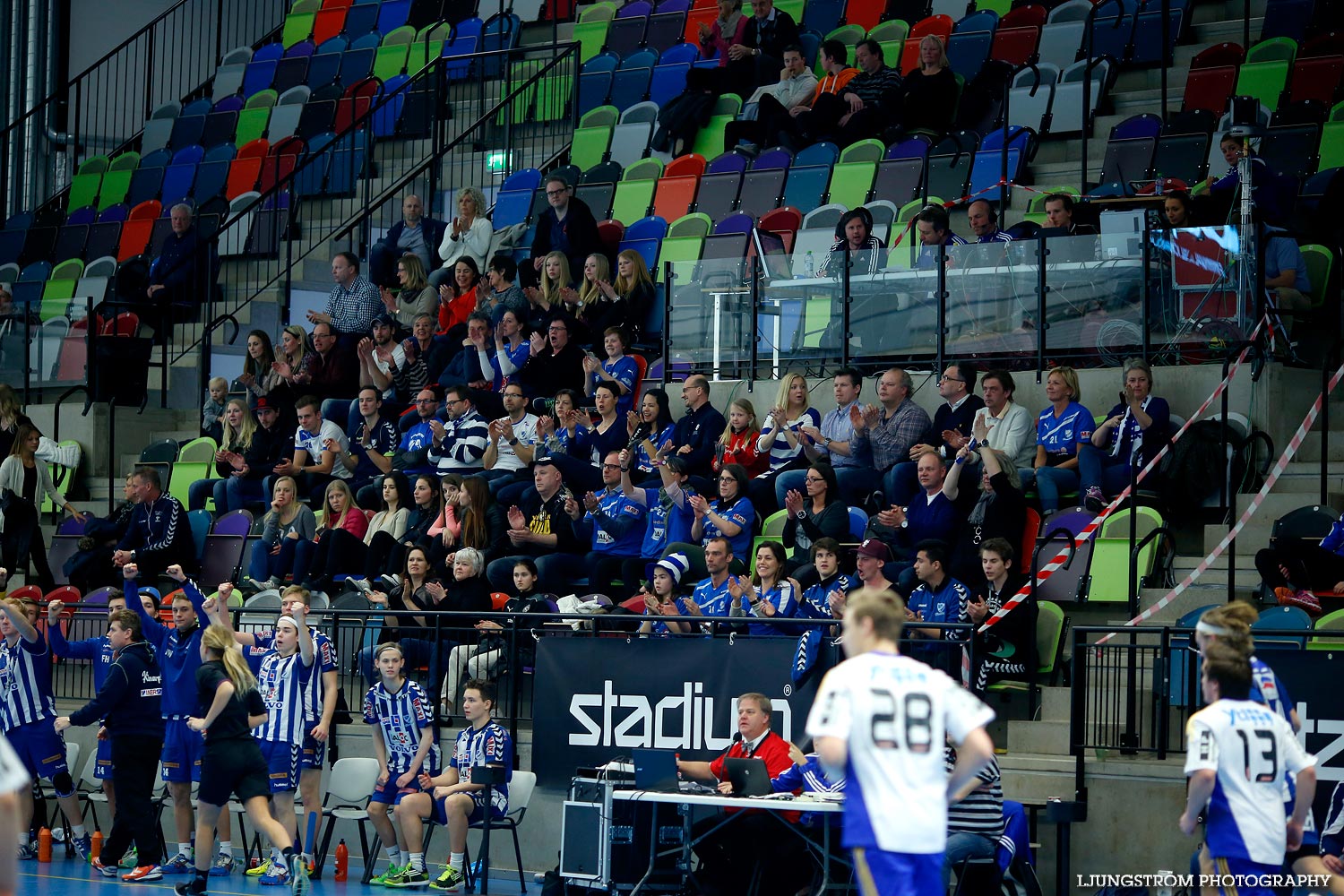 Ungdoms-SM Steg 5 Pojkar A Ystads IF HF-IFK Skövde HK,herr,Idrottshuset,Jönköping,Sverige,USM Steg 5 2014,Ungdoms-SM,2014,108870