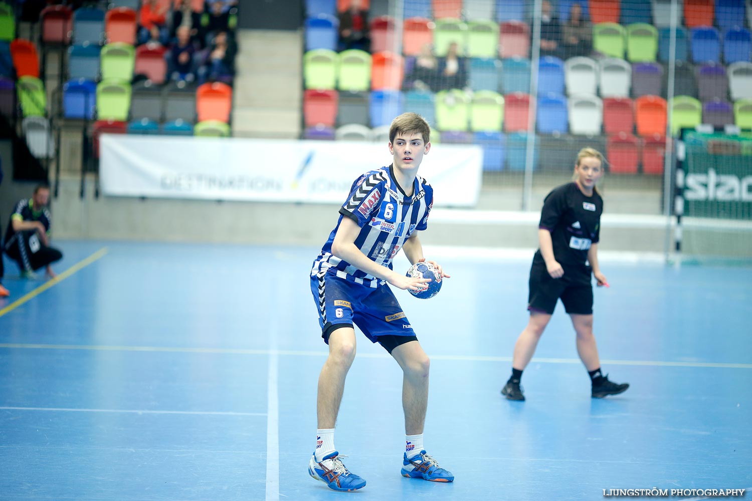 Ungdoms-SM Steg 5 Pojkar A Ystads IF HF-IFK Skövde HK,herr,Idrottshuset,Jönköping,Sverige,USM Steg 5 2014,Ungdoms-SM,2014,108946