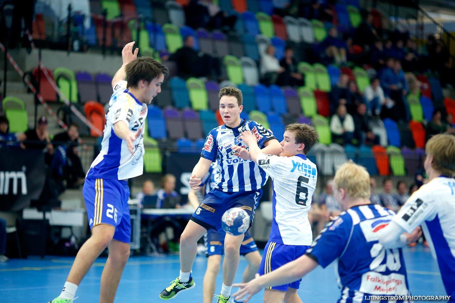 Ungdoms-SM Steg 5 Pojkar A Ystads IF HF-IFK Skövde HK,herr,Idrottshuset,Jönköping,Sverige,USM Steg 5 2014,Ungdoms-SM,2014,108956