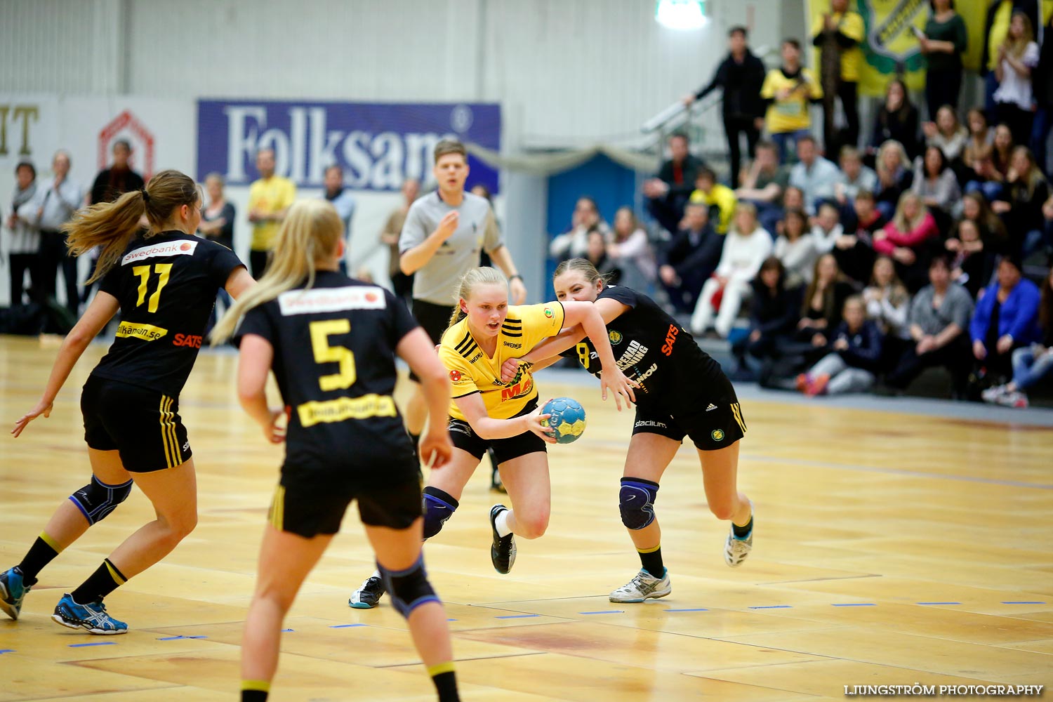 Ungdoms-SM Steg 5 Flickor A Gökstens BK-IK Sävehof 1/2-final,dam,Elmia,Jönköping,Sverige,USM Steg 5 2014,Ungdoms-SM,2014,109359