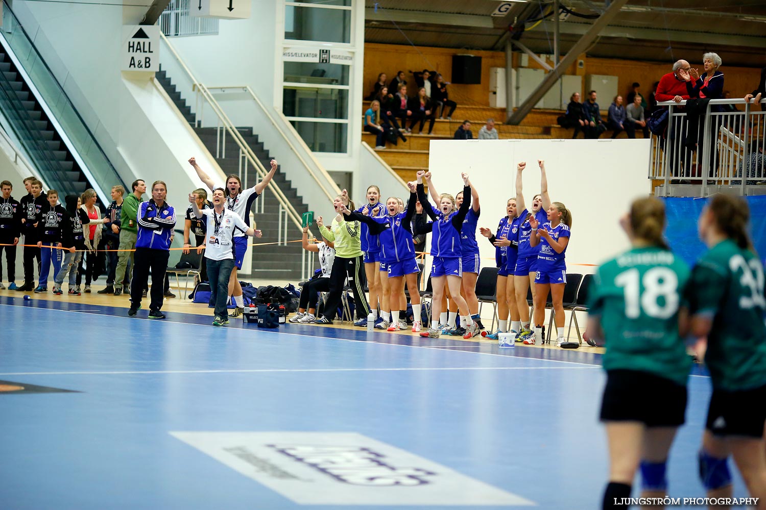 Ungdoms-SM Steg 5 Flickor A Skogås HK-Torslanda HK 1/2-final,dam,Elmia,Jönköping,Sverige,USM Steg 5 2014,Ungdoms-SM,2014,109413