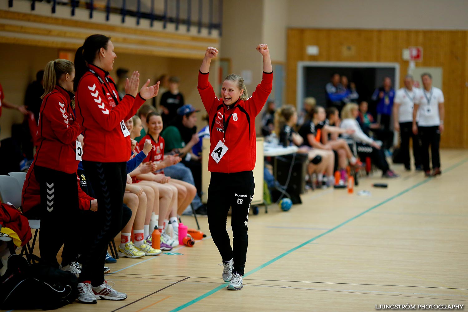 Ungdoms-SM Steg 5 Flickor B Skövde HF-Åkersberga HK 5/6:e plats 25-11,dam,Idrottshuset,Jönköping,Sverige,USM Steg 5 2014,Ungdoms-SM,2014,107822