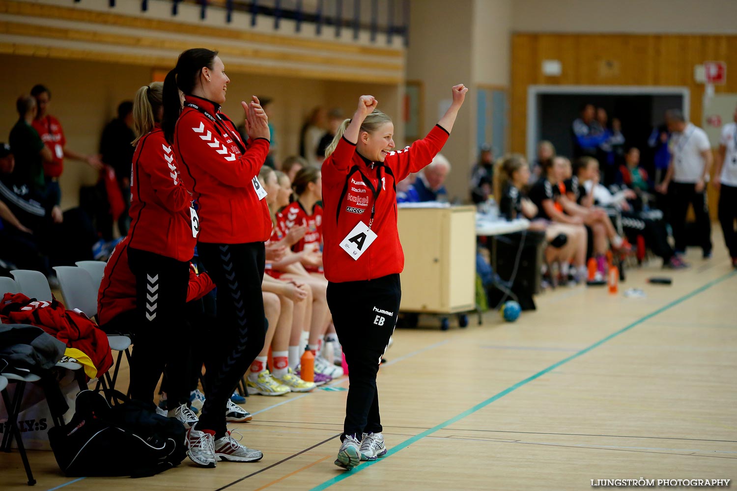 Ungdoms-SM Steg 5 Flickor B Skövde HF-Åkersberga HK 5/6:e plats 25-11,dam,Idrottshuset,Jönköping,Sverige,USM Steg 5 2014,Ungdoms-SM,2014,107824