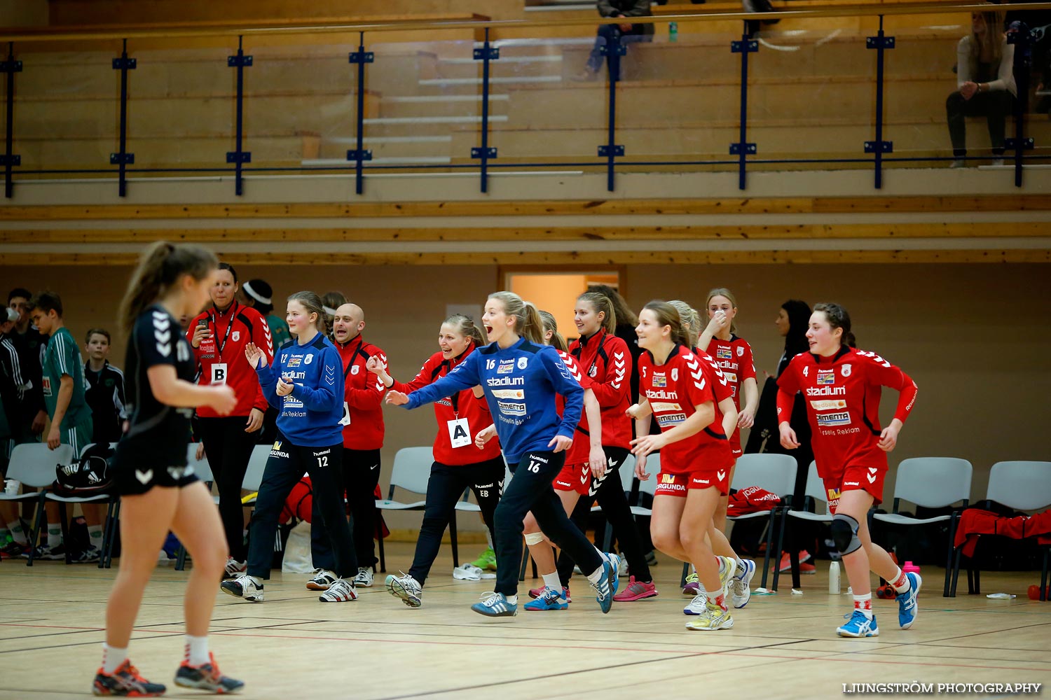 Ungdoms-SM Steg 5 Flickor B Skövde HF-Åkersberga HK 5/6:e plats 25-11,dam,Idrottshuset,Jönköping,Sverige,USM Steg 5 2014,Ungdoms-SM,2014,107890