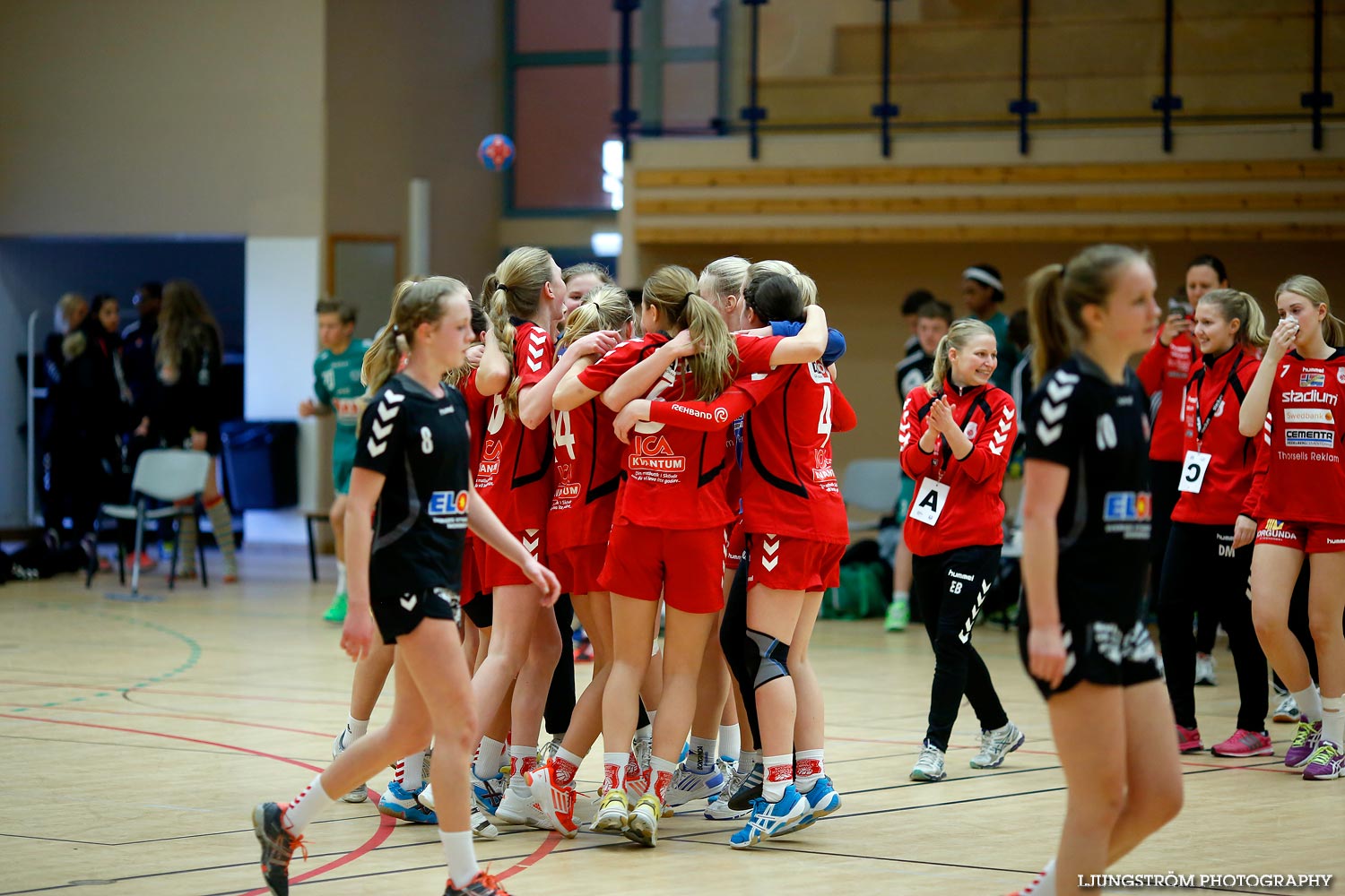 Ungdoms-SM Steg 5 Flickor B Skövde HF-Åkersberga HK 5/6:e plats 25-11,dam,Idrottshuset,Jönköping,Sverige,USM Steg 5 2014,Ungdoms-SM,2014,107893