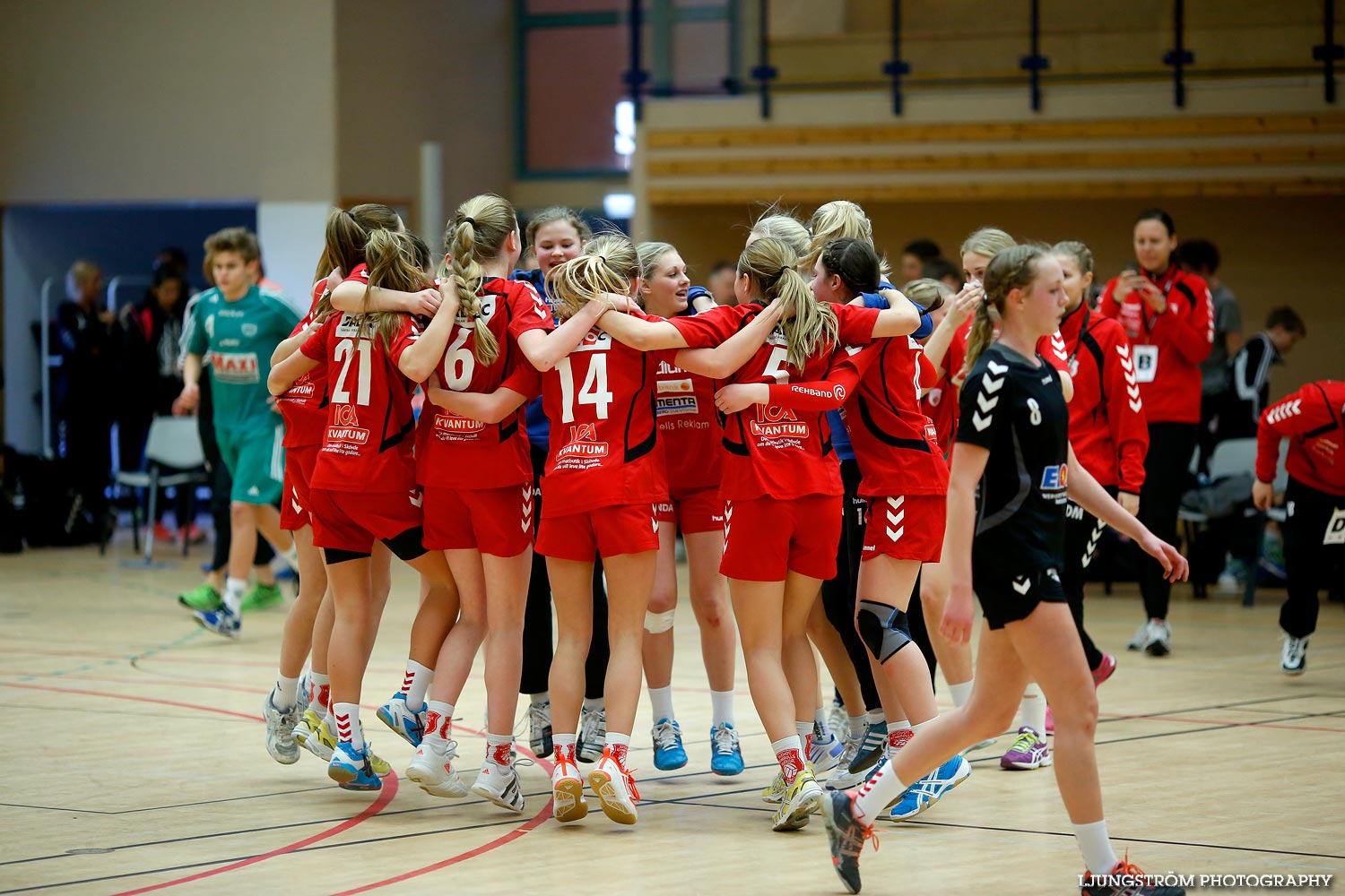 Ungdoms-SM Steg 5 Flickor B Skövde HF-Åkersberga HK 5/6:e plats 25-11,dam,Idrottshuset,Jönköping,Sverige,USM Steg 5 2014,Ungdoms-SM,2014,107894