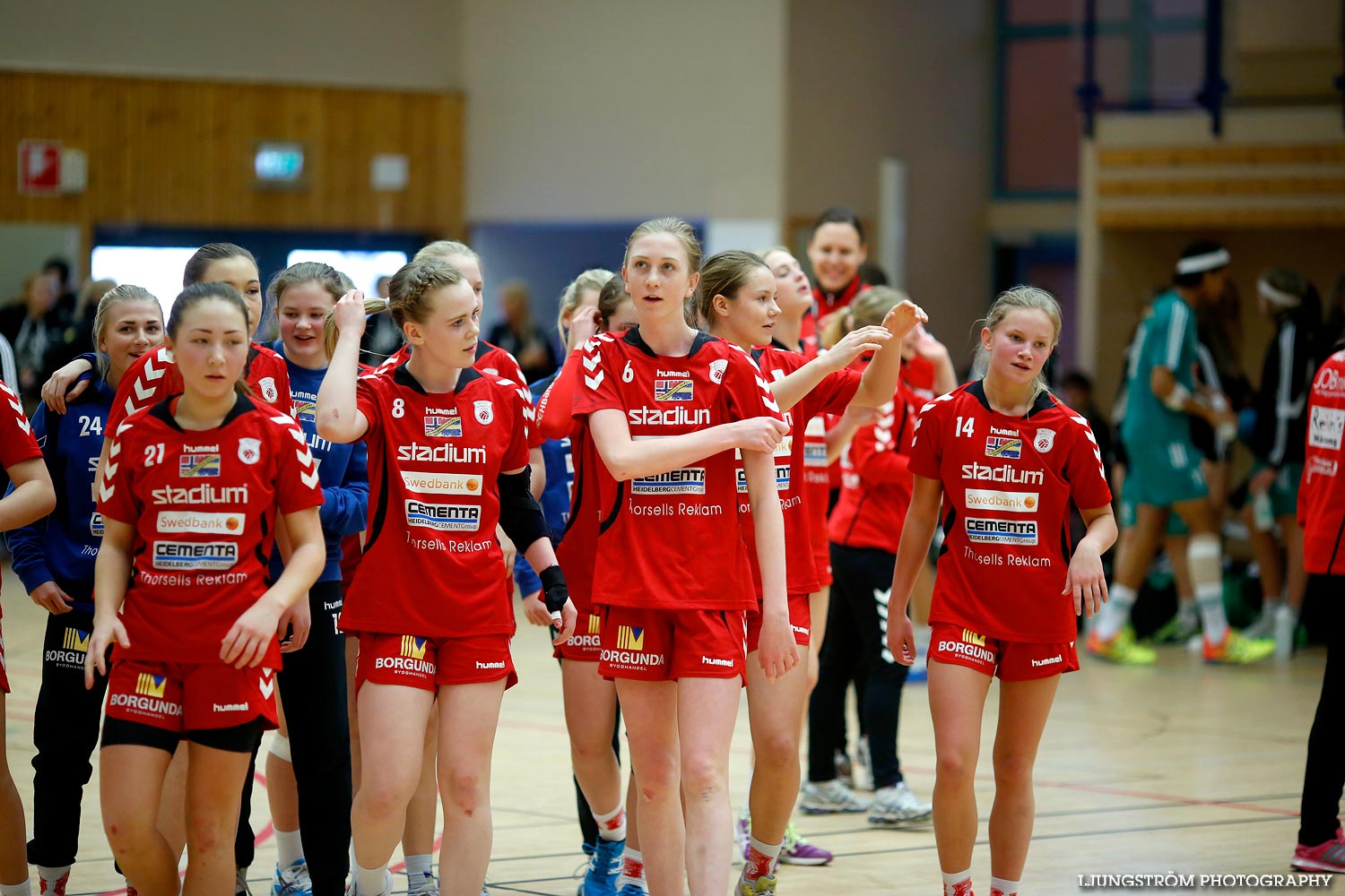 Ungdoms-SM Steg 5 Flickor B Skövde HF-Åkersberga HK 5/6:e plats 25-11,dam,Idrottshuset,Jönköping,Sverige,USM Steg 5 2014,Ungdoms-SM,2014,107899