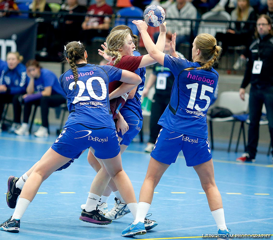 Ungdoms-SM Steg 5 Damjuniorer SM-FINAL Team Stockholm HF-Lugi HF 21-10,dam,Idrottshuset,Jönköping,Sverige,USM Steg 5 2014,Ungdoms-SM,2014,84339