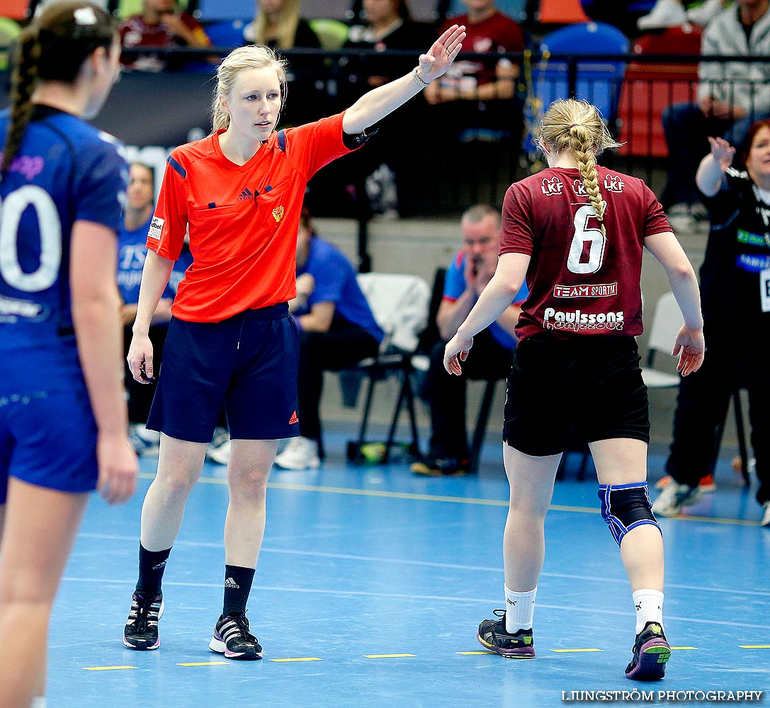 Ungdoms-SM Steg 5 Damjuniorer SM-FINAL Team Stockholm HF-Lugi HF 21-10,dam,Idrottshuset,Jönköping,Sverige,USM Steg 5 2014,Ungdoms-SM,2014,84340