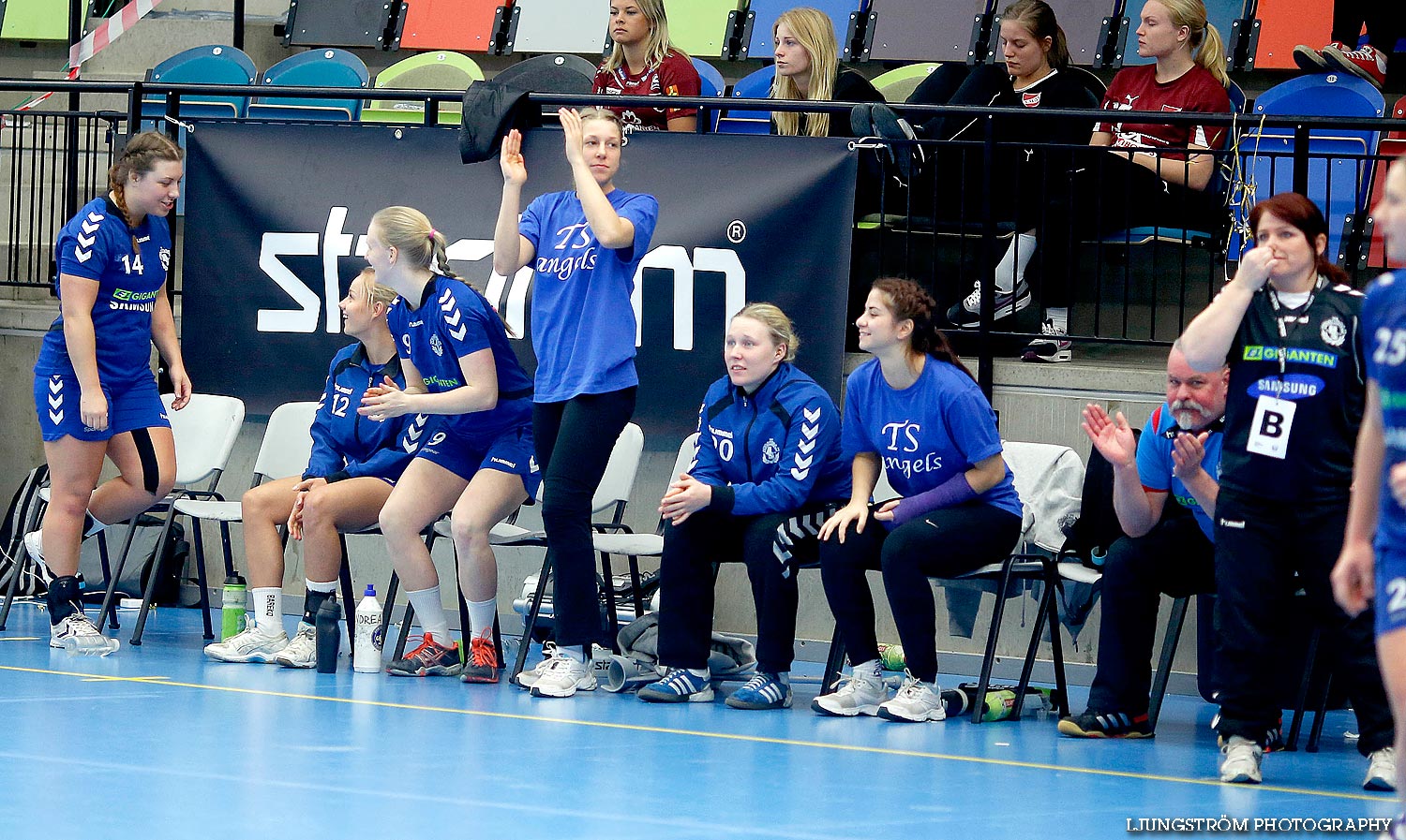 Ungdoms-SM Steg 5 Damjuniorer SM-FINAL Team Stockholm HF-Lugi HF 21-10,dam,Idrottshuset,Jönköping,Sverige,USM Steg 5 2014,Ungdoms-SM,2014,84353