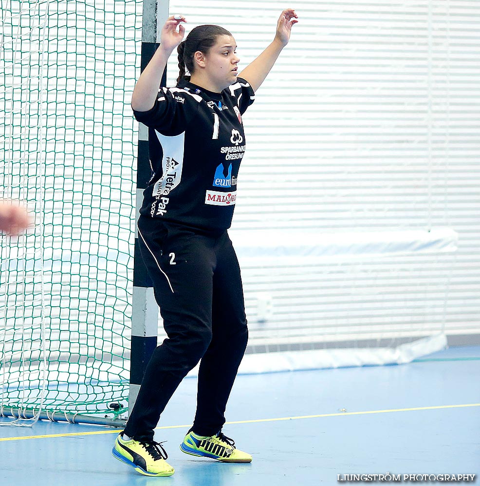 Ungdoms-SM Steg 5 Damjuniorer SM-FINAL Team Stockholm HF-Lugi HF 21-10,dam,Idrottshuset,Jönköping,Sverige,USM Steg 5 2014,Ungdoms-SM,2014,84355