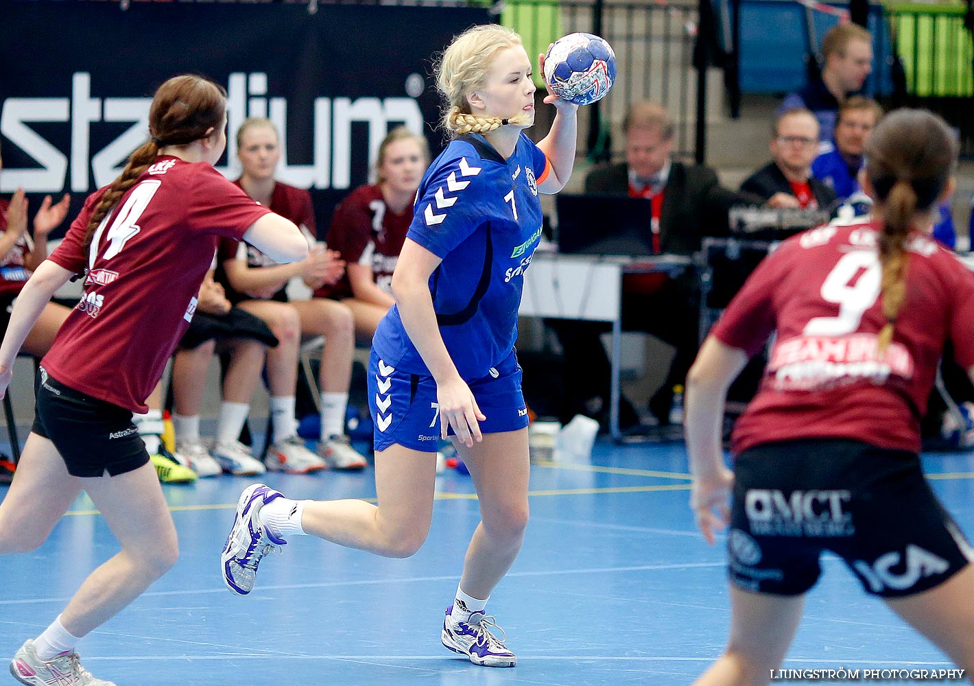 Ungdoms-SM Steg 5 Damjuniorer SM-FINAL Team Stockholm HF-Lugi HF 21-10,dam,Idrottshuset,Jönköping,Sverige,USM Steg 5 2014,Ungdoms-SM,2014,84358