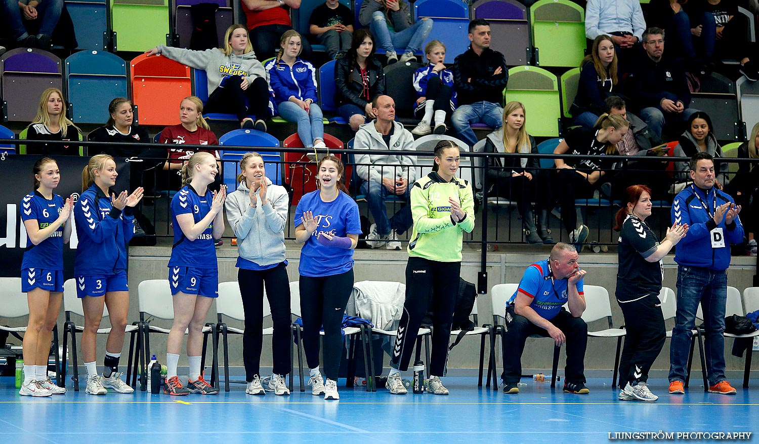 Ungdoms-SM Steg 5 Damjuniorer SM-FINAL Team Stockholm HF-Lugi HF 21-10,dam,Idrottshuset,Jönköping,Sverige,USM Steg 5 2014,Ungdoms-SM,2014,84374
