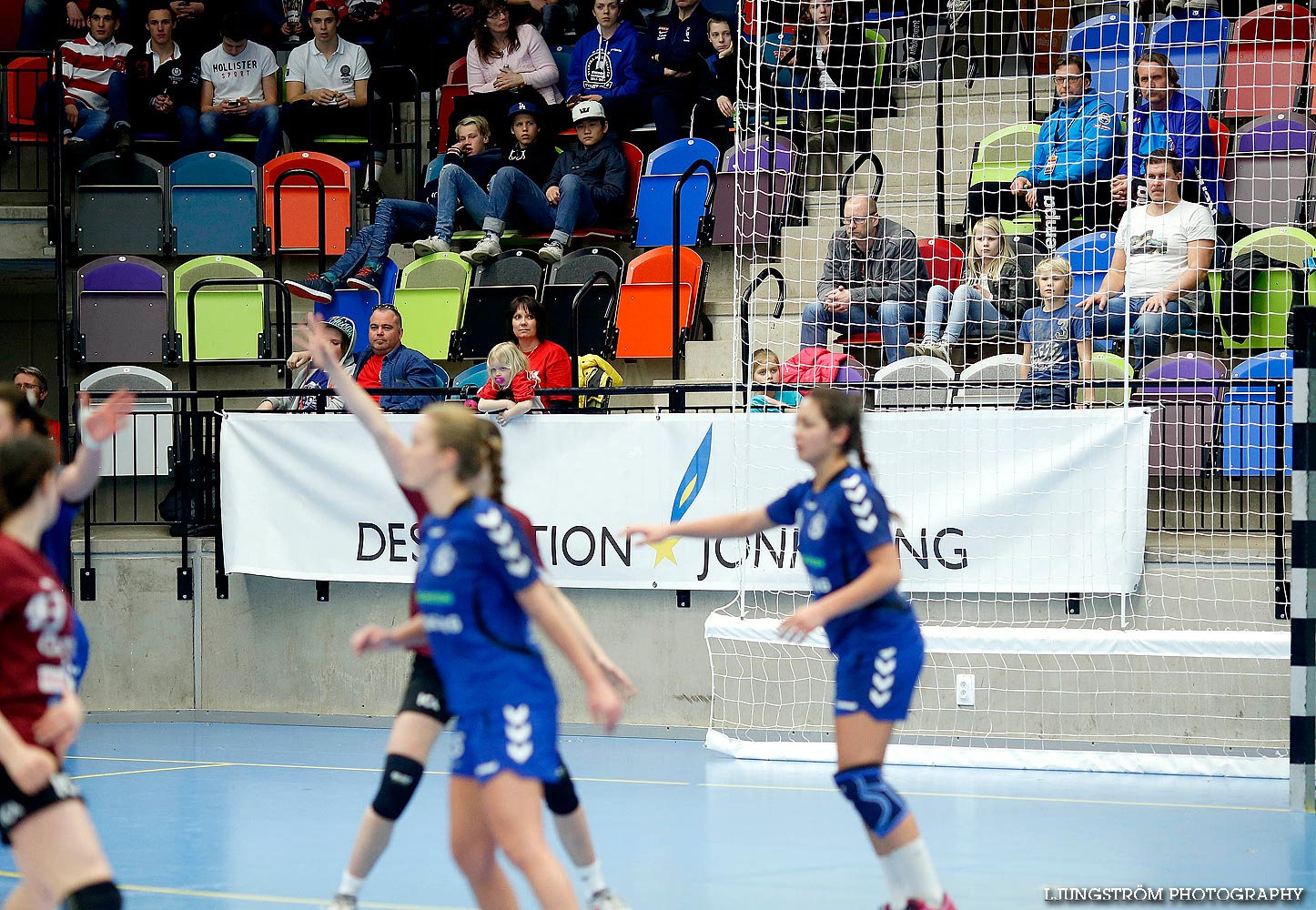 Ungdoms-SM Steg 5 Damjuniorer SM-FINAL Team Stockholm HF-Lugi HF 21-10,dam,Idrottshuset,Jönköping,Sverige,USM Steg 5 2014,Ungdoms-SM,2014,84375