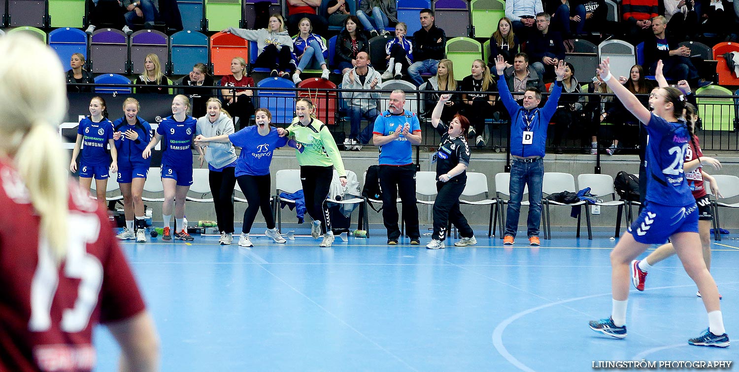 Ungdoms-SM Steg 5 Damjuniorer SM-FINAL Team Stockholm HF-Lugi HF 21-10,dam,Idrottshuset,Jönköping,Sverige,USM Steg 5 2014,Ungdoms-SM,2014,84380