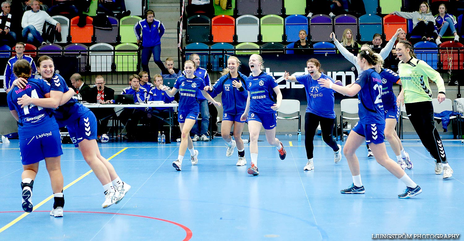 Ungdoms-SM Steg 5 Damjuniorer SM-FINAL Team Stockholm HF-Lugi HF 21-10,dam,Idrottshuset,Jönköping,Sverige,USM Steg 5 2014,Ungdoms-SM,2014,84382