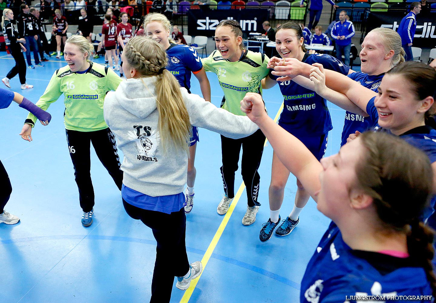 Ungdoms-SM Steg 5 Damjuniorer SM-FINAL Team Stockholm HF-Lugi HF 21-10,dam,Idrottshuset,Jönköping,Sverige,USM Steg 5 2014,Ungdoms-SM,2014,84394