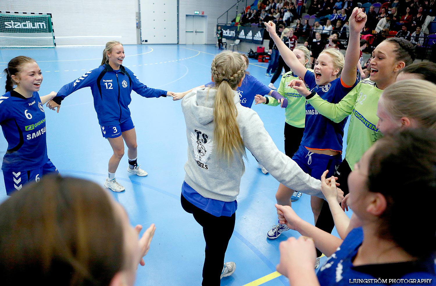Ungdoms-SM Steg 5 Damjuniorer SM-FINAL Team Stockholm HF-Lugi HF 21-10,dam,Idrottshuset,Jönköping,Sverige,USM Steg 5 2014,Ungdoms-SM,2014,84395