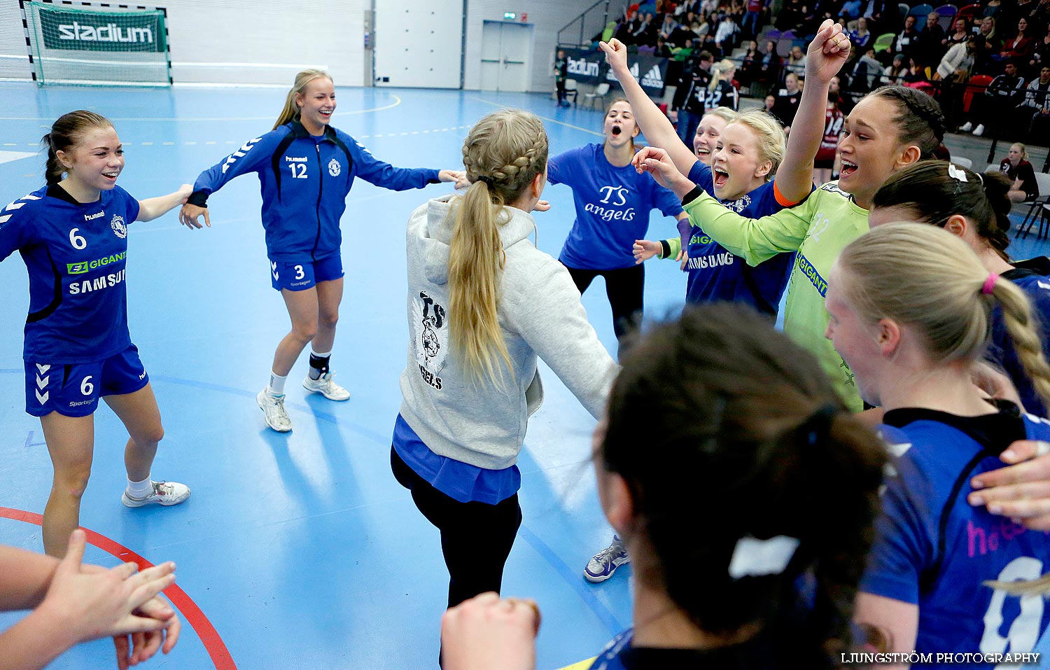 Ungdoms-SM Steg 5 Damjuniorer SM-FINAL Team Stockholm HF-Lugi HF 21-10,dam,Idrottshuset,Jönköping,Sverige,USM Steg 5 2014,Ungdoms-SM,2014,84396