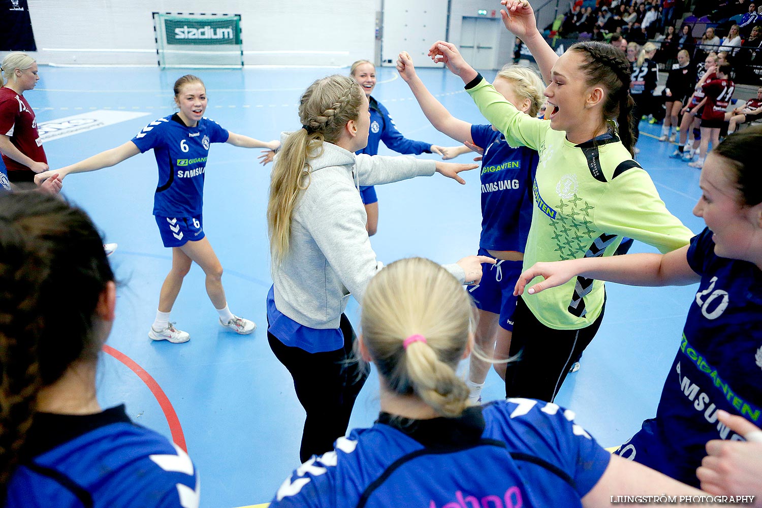 Ungdoms-SM Steg 5 Damjuniorer SM-FINAL Team Stockholm HF-Lugi HF 21-10,dam,Idrottshuset,Jönköping,Sverige,USM Steg 5 2014,Ungdoms-SM,2014,84397