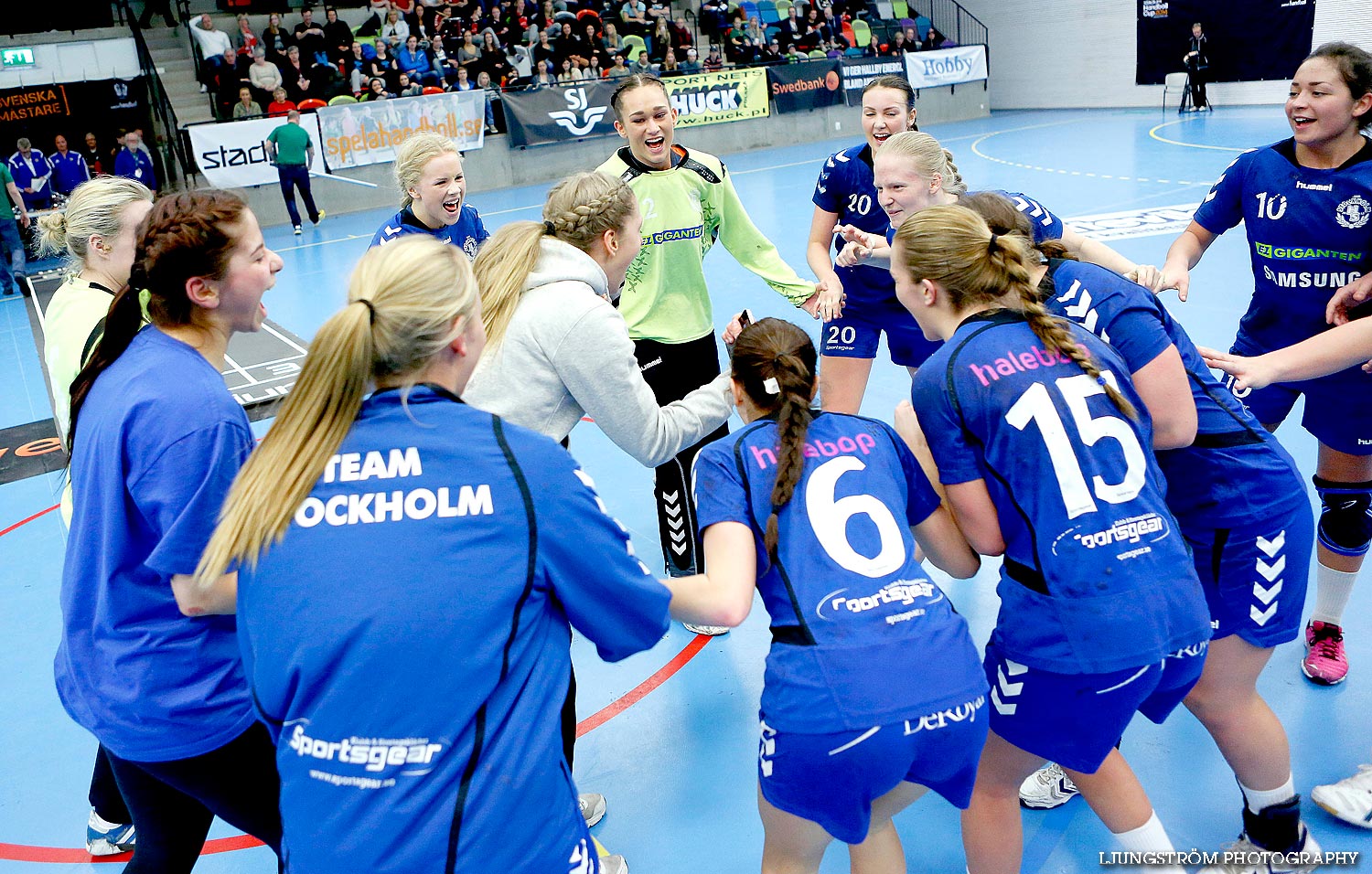 Ungdoms-SM Steg 5 Damjuniorer SM-FINAL Team Stockholm HF-Lugi HF 21-10,dam,Idrottshuset,Jönköping,Sverige,USM Steg 5 2014,Ungdoms-SM,2014,84403