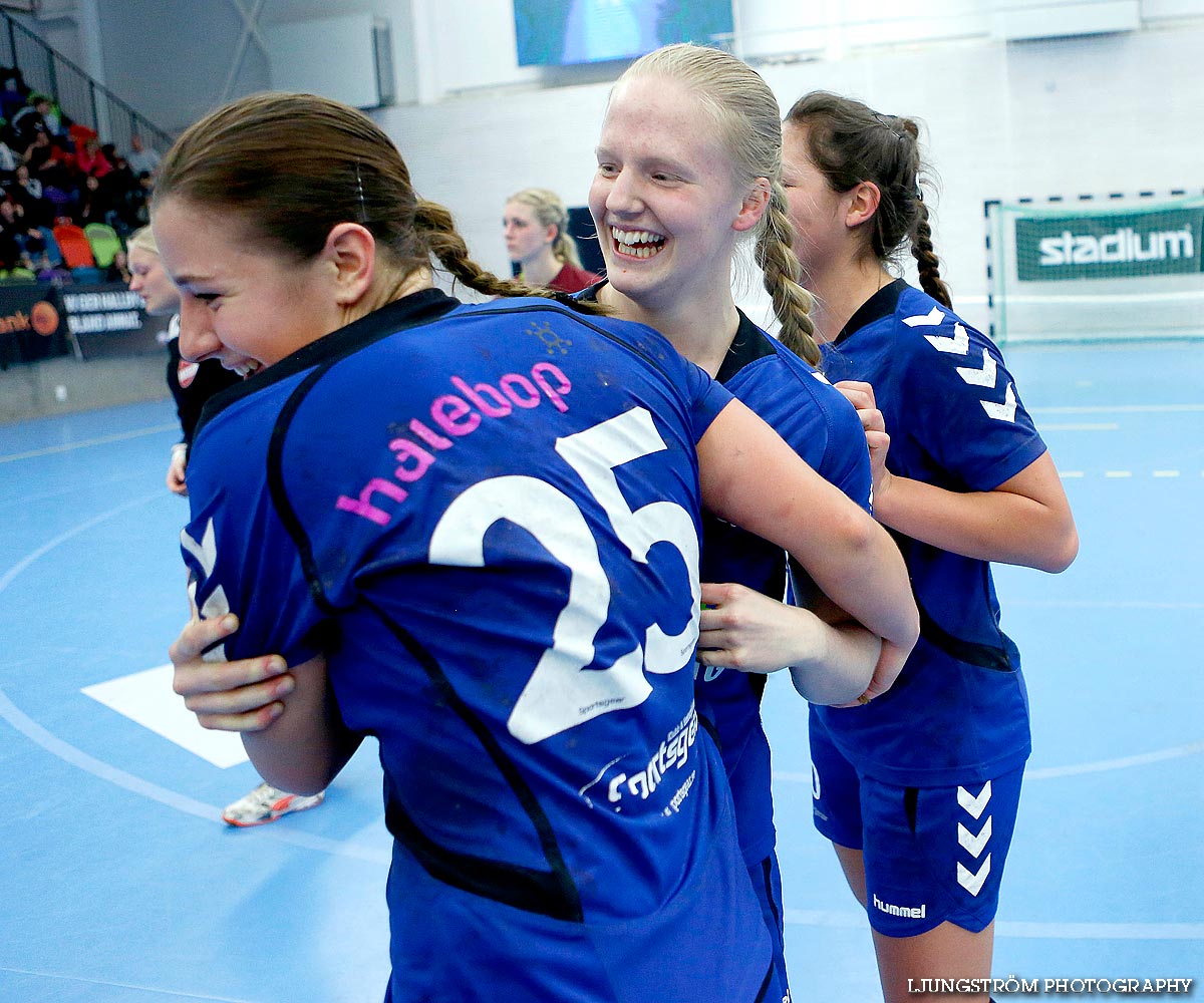 Ungdoms-SM Steg 5 Damjuniorer SM-FINAL Team Stockholm HF-Lugi HF 21-10,dam,Idrottshuset,Jönköping,Sverige,USM Steg 5 2014,Ungdoms-SM,2014,84423