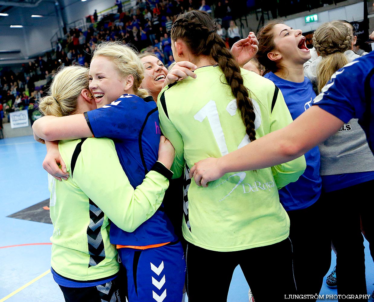 Ungdoms-SM Steg 5 Damjuniorer SM-FINAL Team Stockholm HF-Lugi HF 21-10,dam,Idrottshuset,Jönköping,Sverige,USM Steg 5 2014,Ungdoms-SM,2014,84425