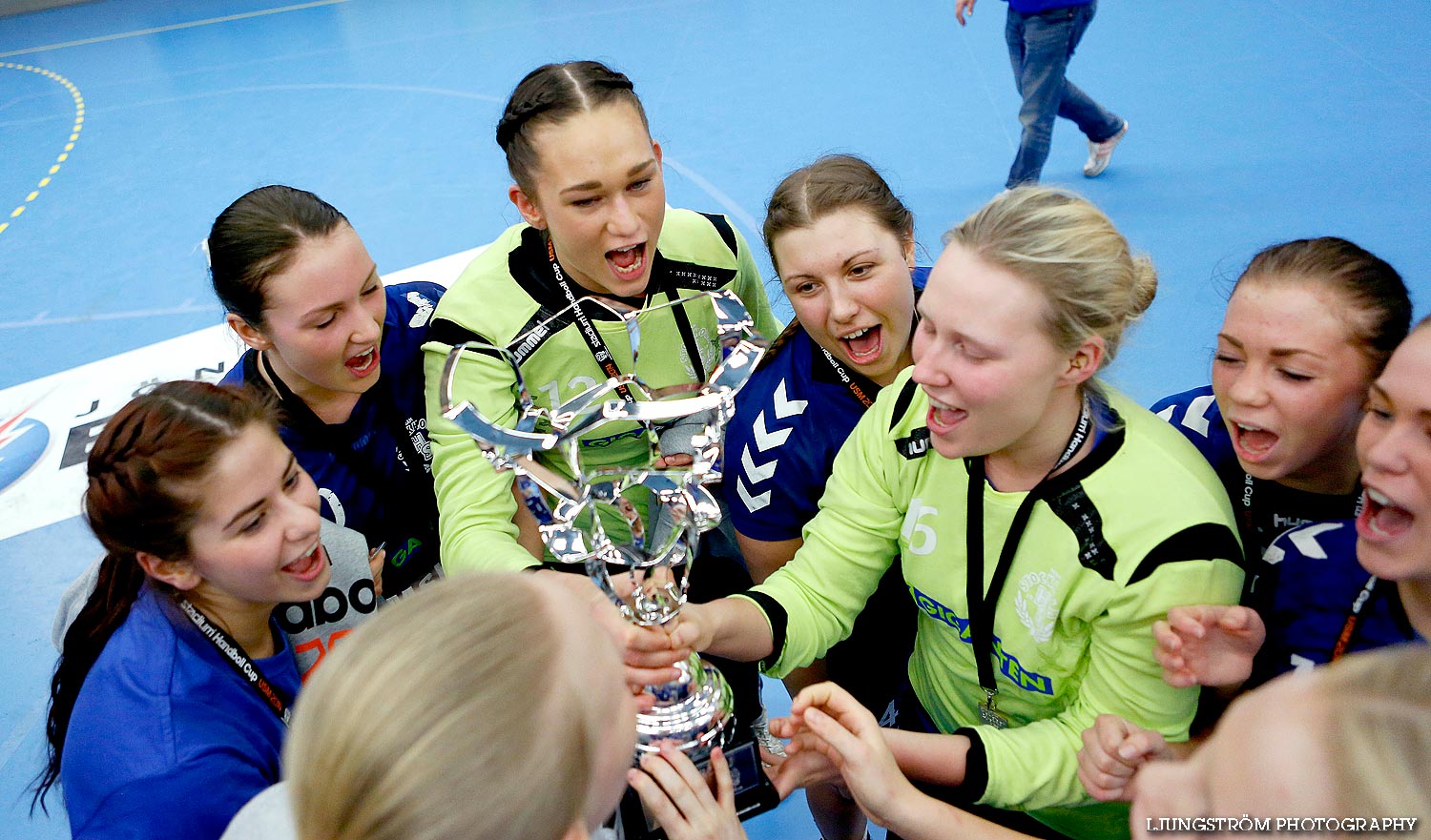 Ungdoms-SM Steg 5 Damjuniorer SM-FINAL Team Stockholm HF-Lugi HF 21-10,dam,Idrottshuset,Jönköping,Sverige,USM Steg 5 2014,Ungdoms-SM,2014,84454