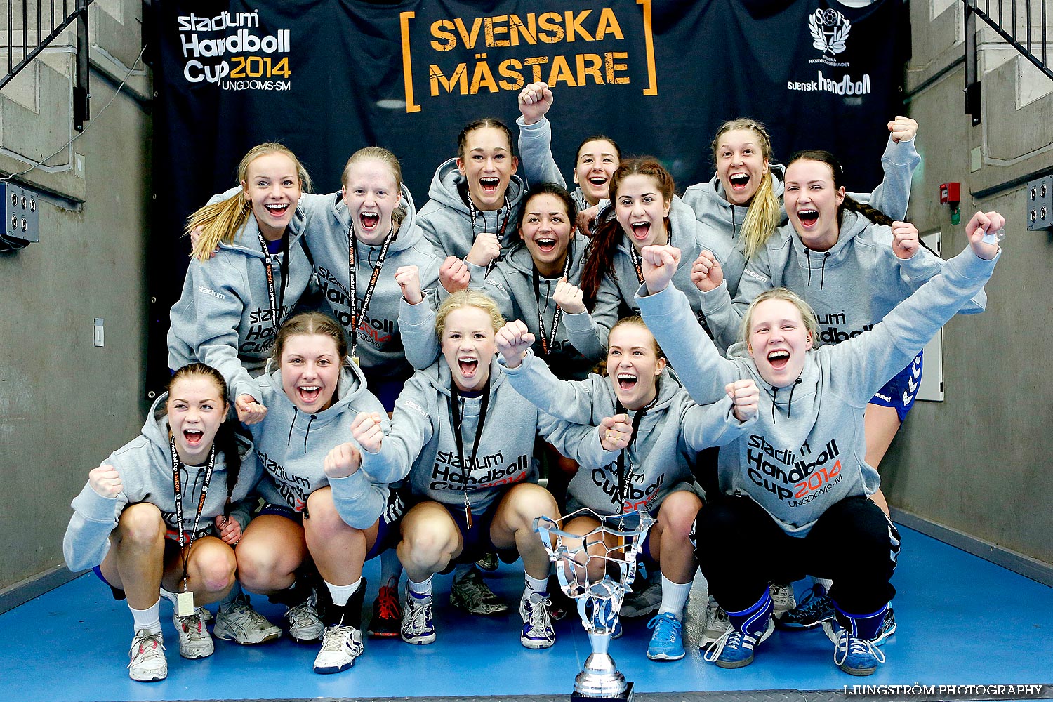 Ungdoms-SM Steg 5 Damjuniorer SM-FINAL Team Stockholm HF-Lugi HF 21-10,dam,Idrottshuset,Jönköping,Sverige,USM Steg 5 2014,Ungdoms-SM,2014,84461