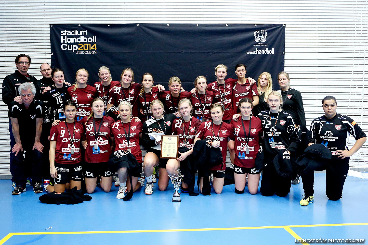 Ungdoms-SM Steg 5 Damjuniorer SM-FINAL Team Stockholm HF-Lugi HF 21-10,dam,Idrottshuset,Jönköping,Sverige,USM Steg 5 2014,Ungdoms-SM,2014,84462