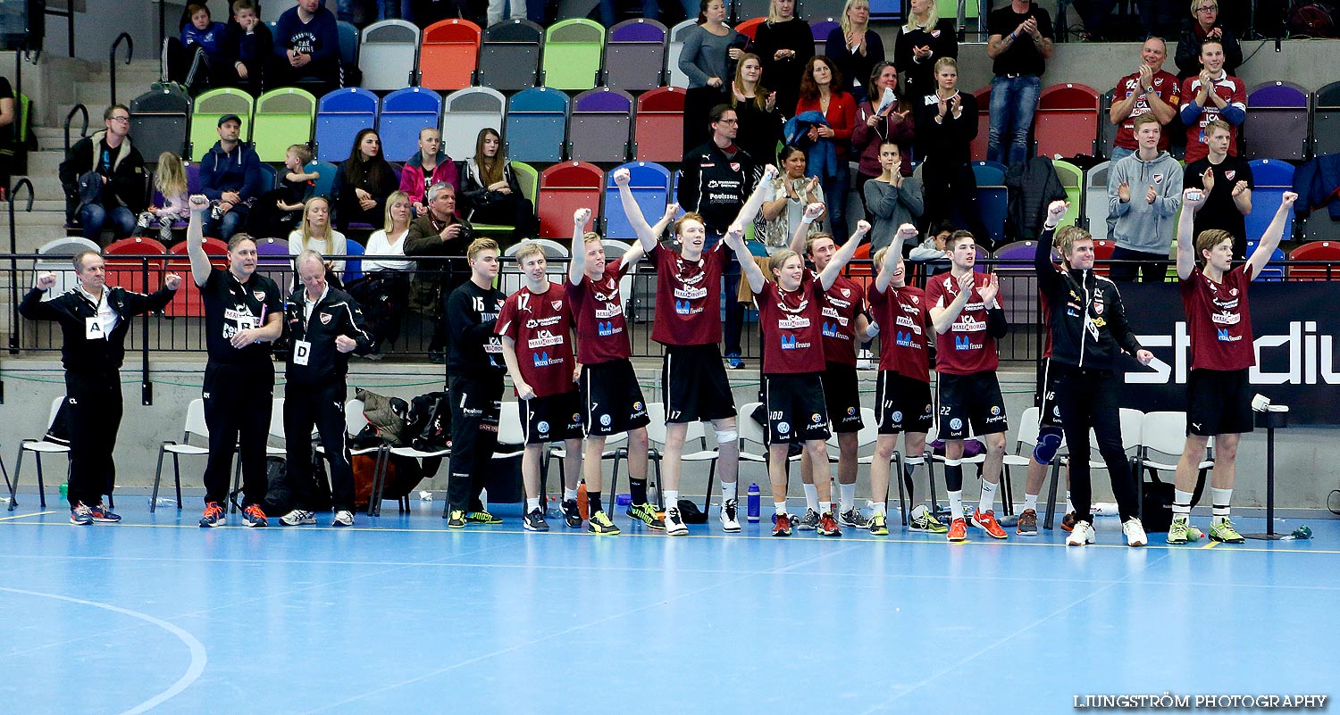 Ungdoms-SM Steg 5 Herrjuniorer SM-FINAL Lugi HF-Eskilstuna Guif 26-22,herr,Idrottshuset,Jönköping,Sverige,USM Steg 5 2014,Ungdoms-SM,2014,84509