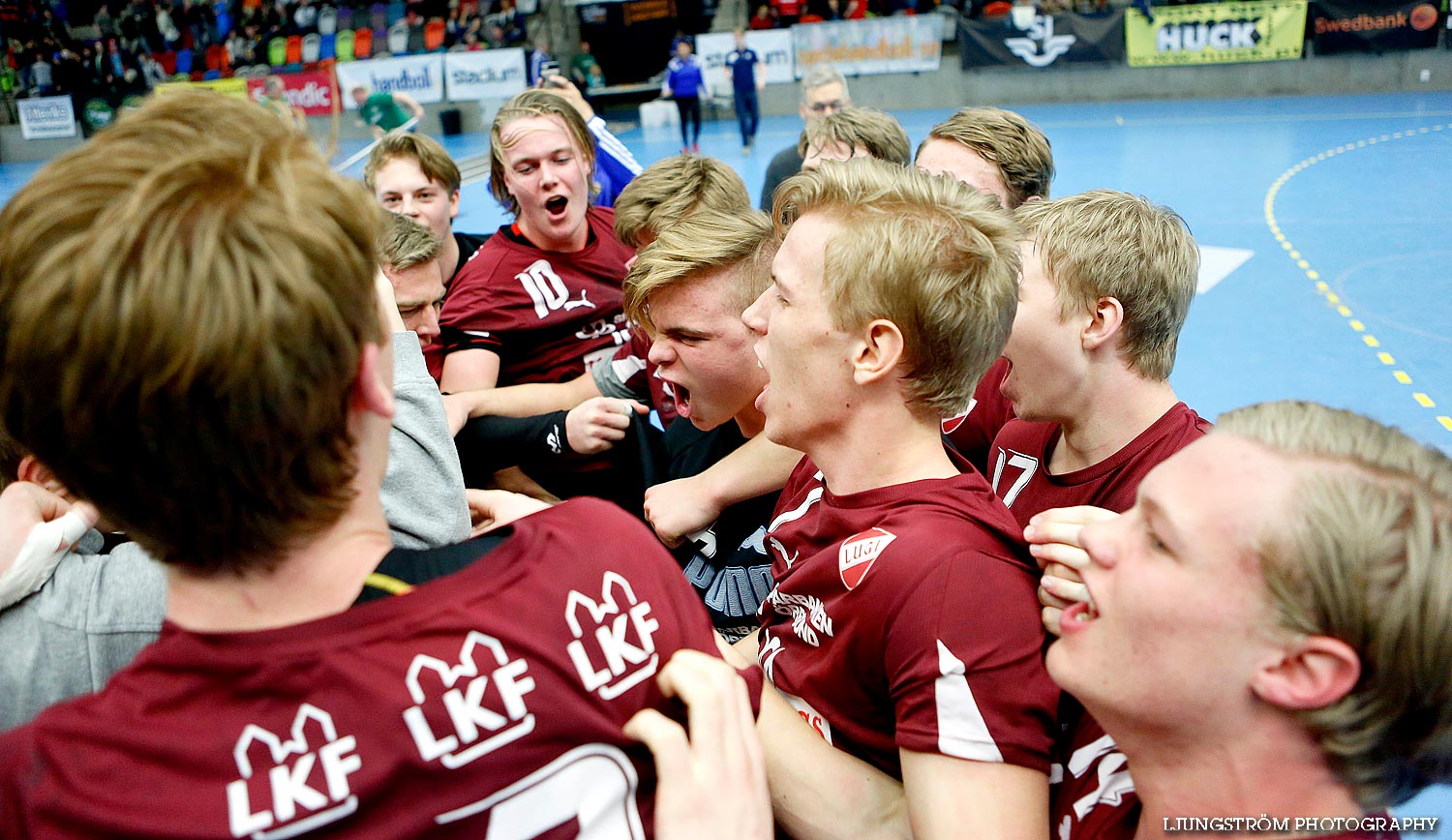 Ungdoms-SM Steg 5 Herrjuniorer SM-FINAL Lugi HF-Eskilstuna Guif 26-22,herr,Idrottshuset,Jönköping,Sverige,USM Steg 5 2014,Ungdoms-SM,2014,84519