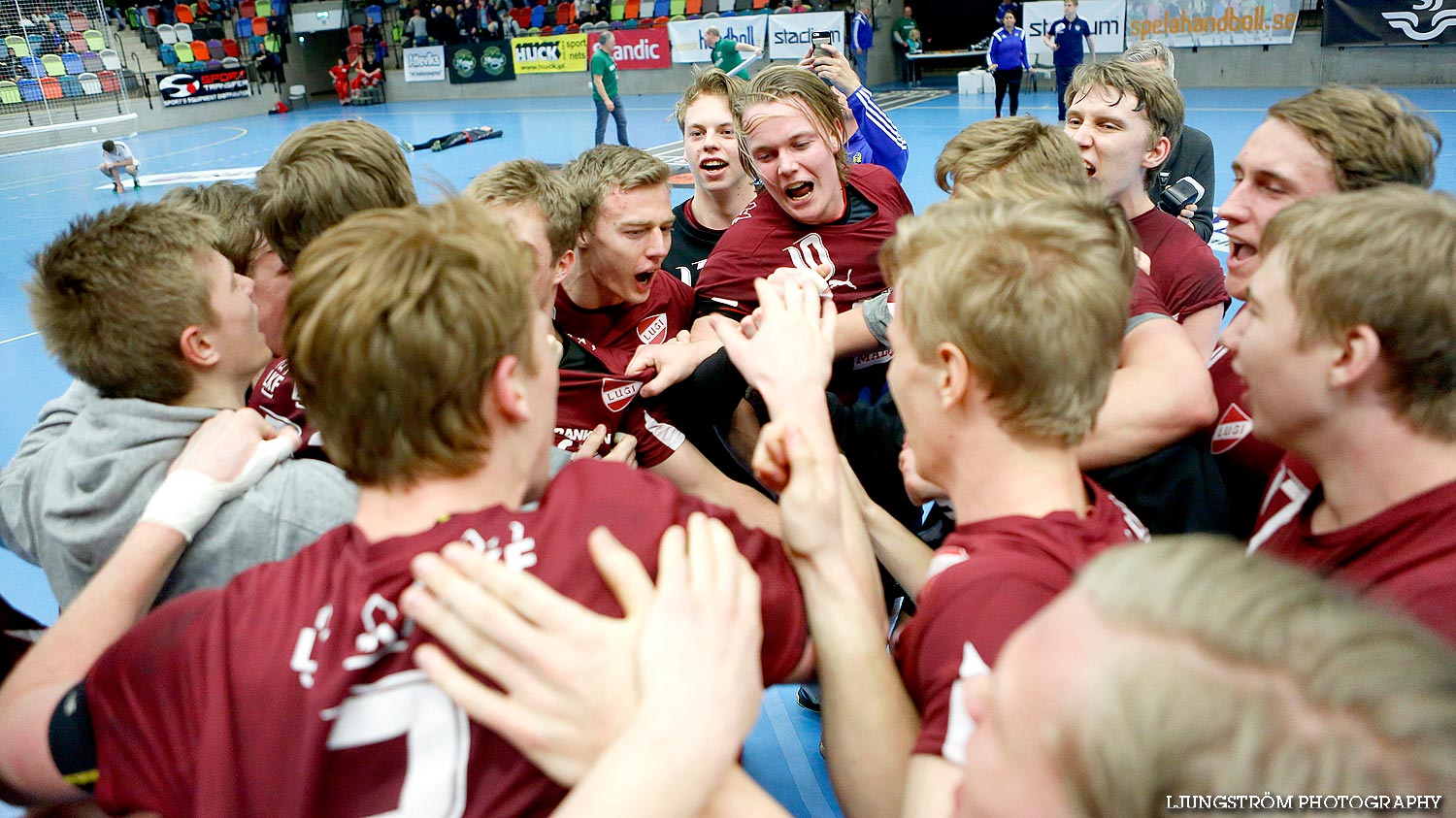 Ungdoms-SM Steg 5 Herrjuniorer SM-FINAL Lugi HF-Eskilstuna Guif 26-22,herr,Idrottshuset,Jönköping,Sverige,USM Steg 5 2014,Ungdoms-SM,2014,84520