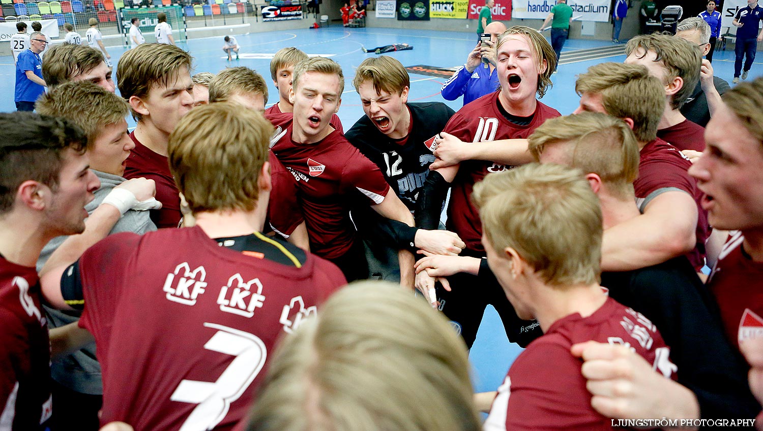 Ungdoms-SM Steg 5 Herrjuniorer SM-FINAL Lugi HF-Eskilstuna Guif 26-22,herr,Idrottshuset,Jönköping,Sverige,USM Steg 5 2014,Ungdoms-SM,2014,84521