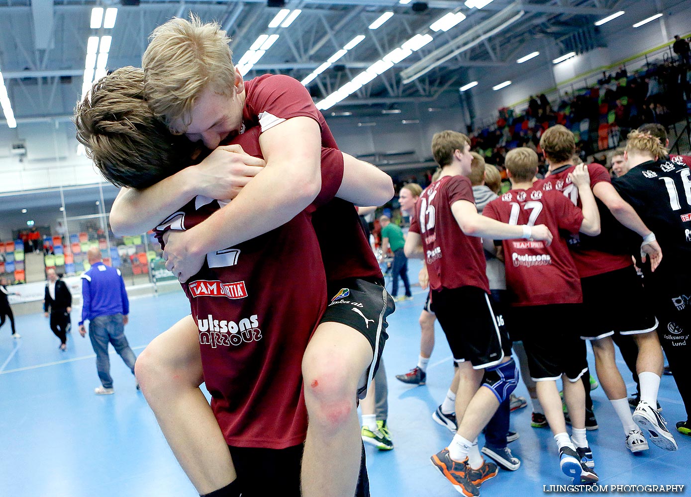 Ungdoms-SM Steg 5 Herrjuniorer SM-FINAL Lugi HF-Eskilstuna Guif 26-22,herr,Idrottshuset,Jönköping,Sverige,USM Steg 5 2014,Ungdoms-SM,2014,84529