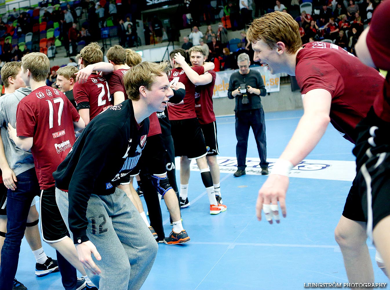 Ungdoms-SM Steg 5 Herrjuniorer SM-FINAL Lugi HF-Eskilstuna Guif 26-22,herr,Idrottshuset,Jönköping,Sverige,USM Steg 5 2014,Ungdoms-SM,2014,84530