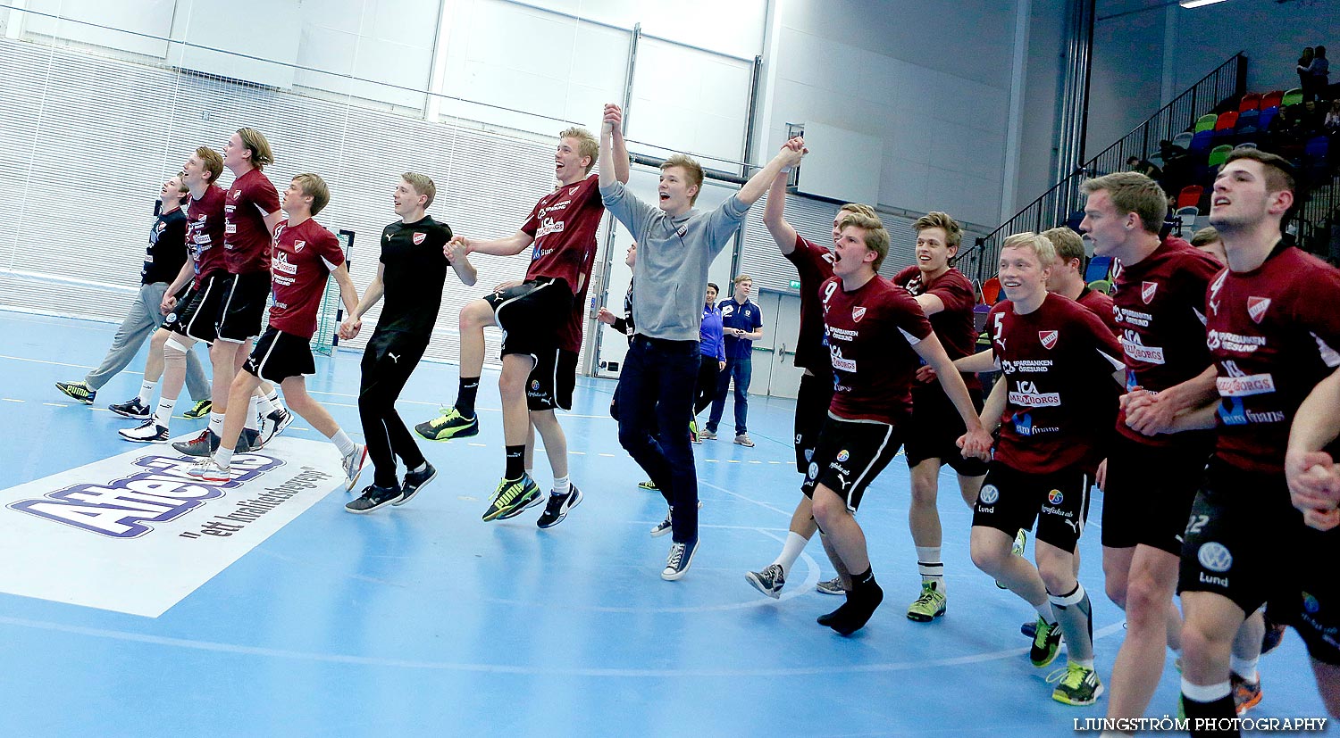 Ungdoms-SM Steg 5 Herrjuniorer SM-FINAL Lugi HF-Eskilstuna Guif 26-22,herr,Idrottshuset,Jönköping,Sverige,USM Steg 5 2014,Ungdoms-SM,2014,84540