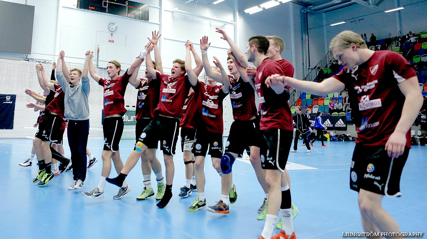 Ungdoms-SM Steg 5 Herrjuniorer SM-FINAL Lugi HF-Eskilstuna Guif 26-22,herr,Idrottshuset,Jönköping,Sverige,USM Steg 5 2014,Ungdoms-SM,2014,84542