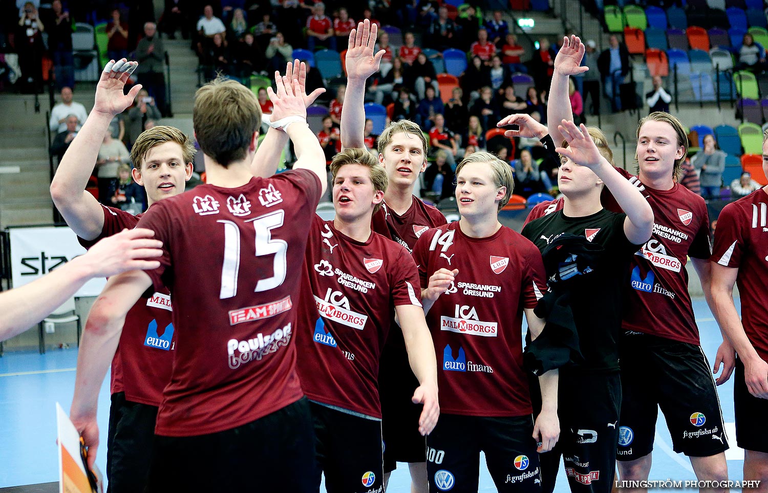 Ungdoms-SM Steg 5 Herrjuniorer SM-FINAL Lugi HF-Eskilstuna Guif 26-22,herr,Idrottshuset,Jönköping,Sverige,USM Steg 5 2014,Ungdoms-SM,2014,84546