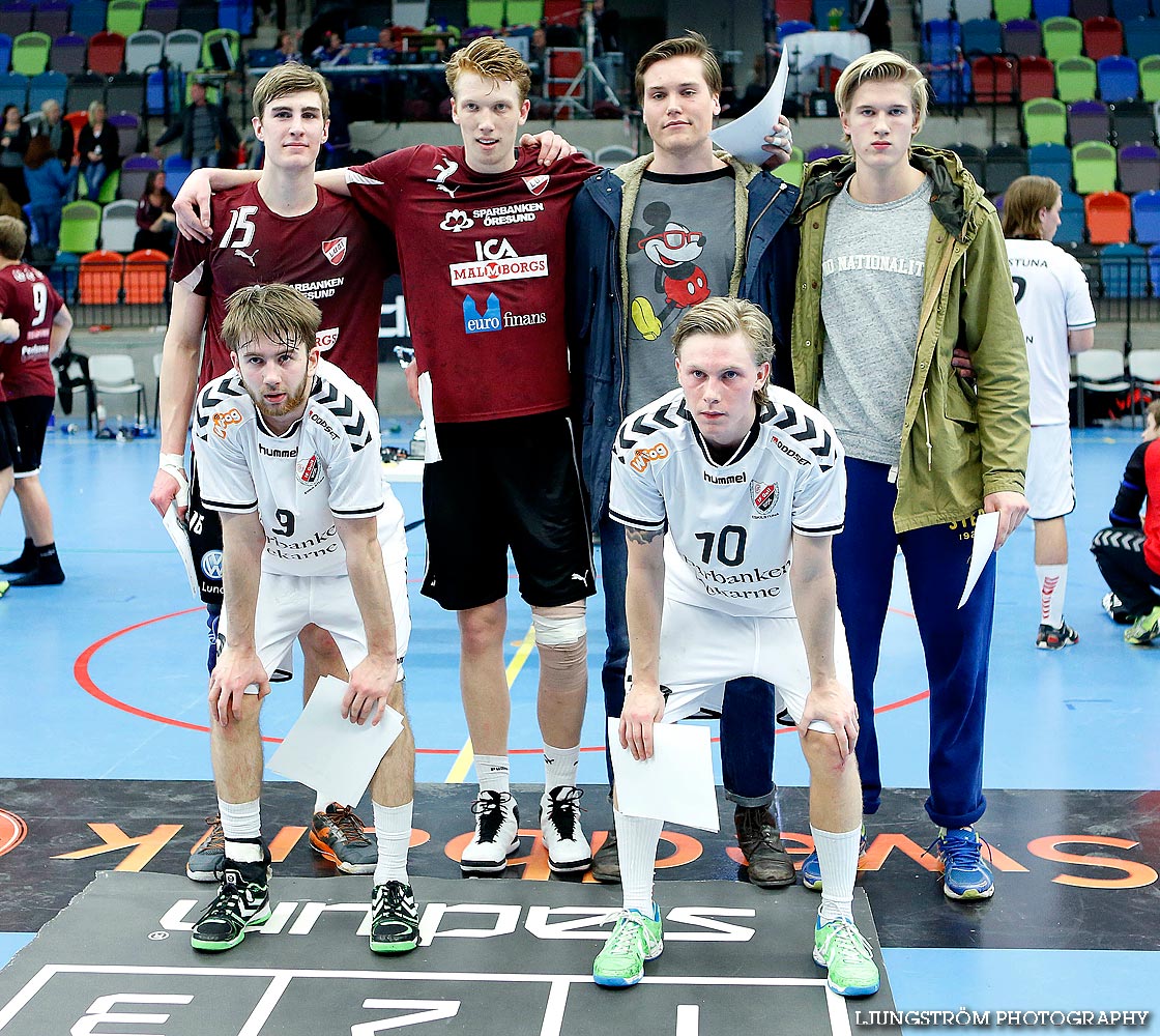 Ungdoms-SM Steg 5 Herrjuniorer SM-FINAL Lugi HF-Eskilstuna Guif 26-22,herr,Idrottshuset,Jönköping,Sverige,USM Steg 5 2014,Ungdoms-SM,2014,84548