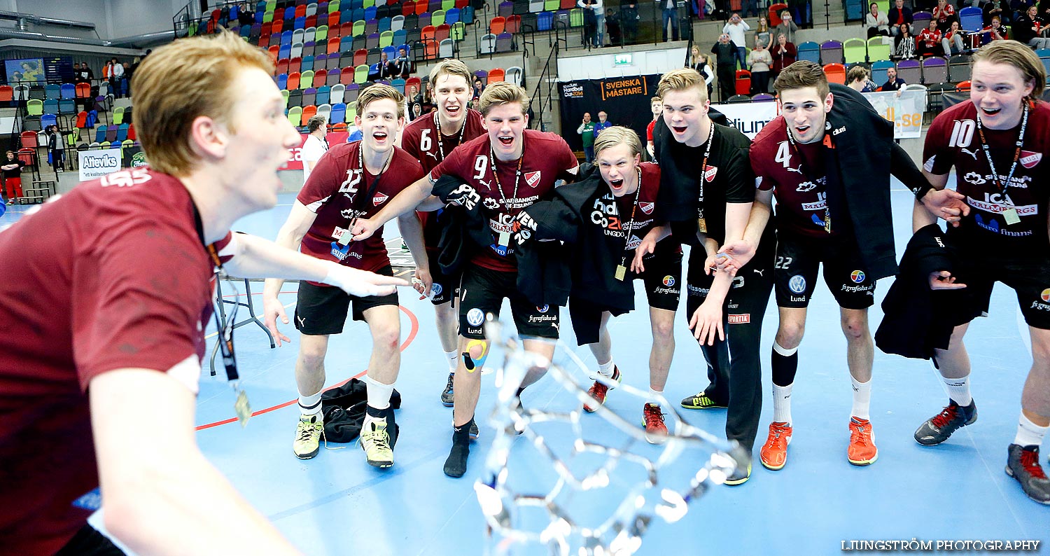 Ungdoms-SM Steg 5 Herrjuniorer SM-FINAL Lugi HF-Eskilstuna Guif 26-22,herr,Idrottshuset,Jönköping,Sverige,USM Steg 5 2014,Ungdoms-SM,2014,84555