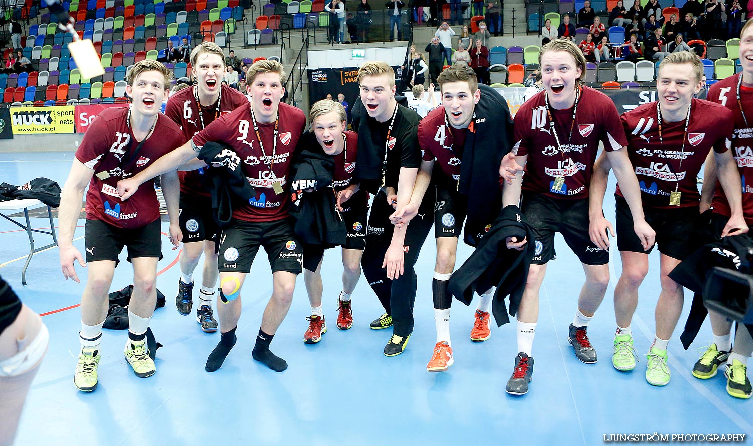 Ungdoms-SM Steg 5 Herrjuniorer SM-FINAL Lugi HF-Eskilstuna Guif 26-22,herr,Idrottshuset,Jönköping,Sverige,USM Steg 5 2014,Ungdoms-SM,2014,84556