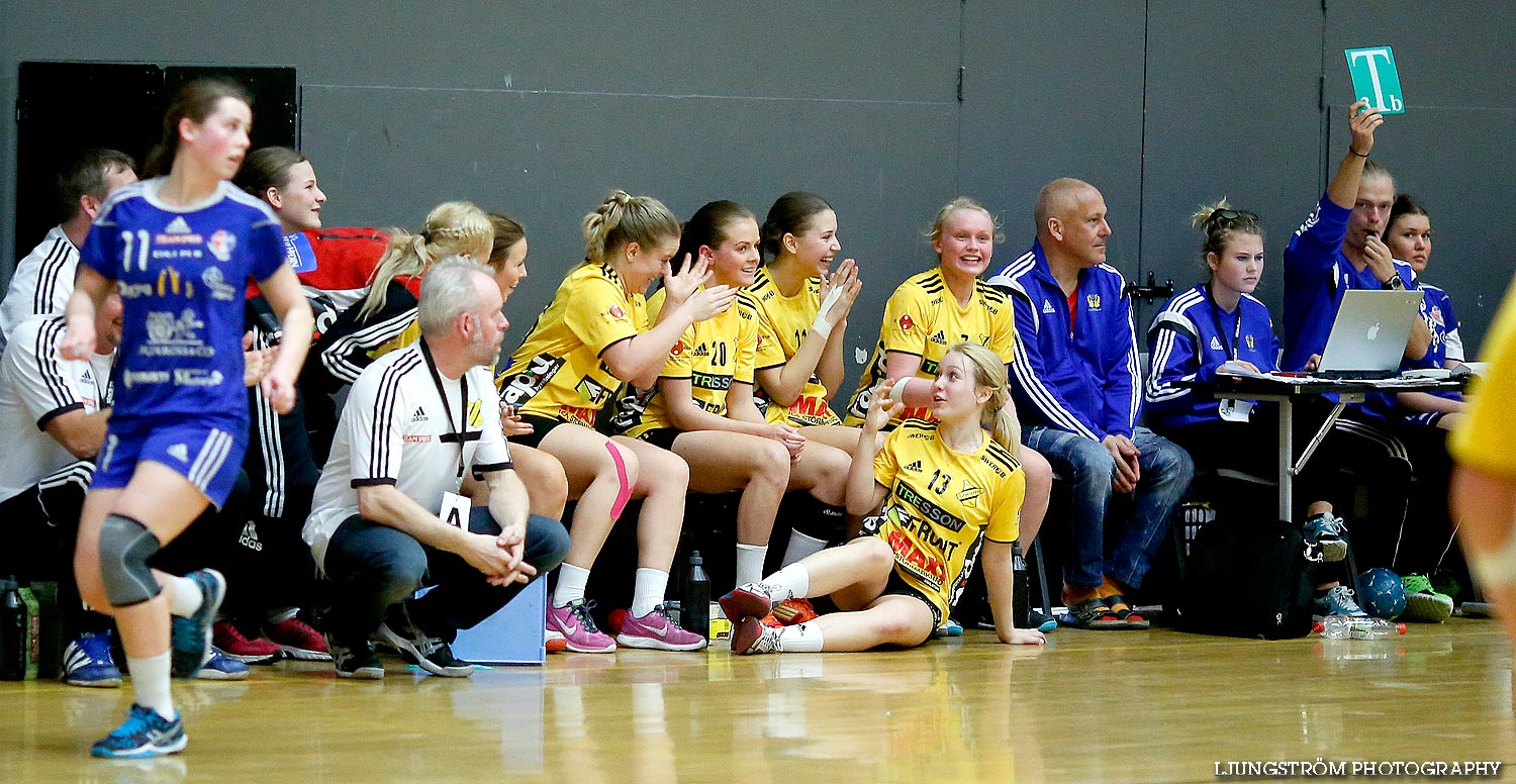 Ungdoms-SM Steg 5 Flickor A SM-FINAL Gökstens BK-Torslanda HK 23-13,dam,Idrottshuset,Jönköping,Sverige,USM Steg 5 2014,Ungdoms-SM,2014,85138