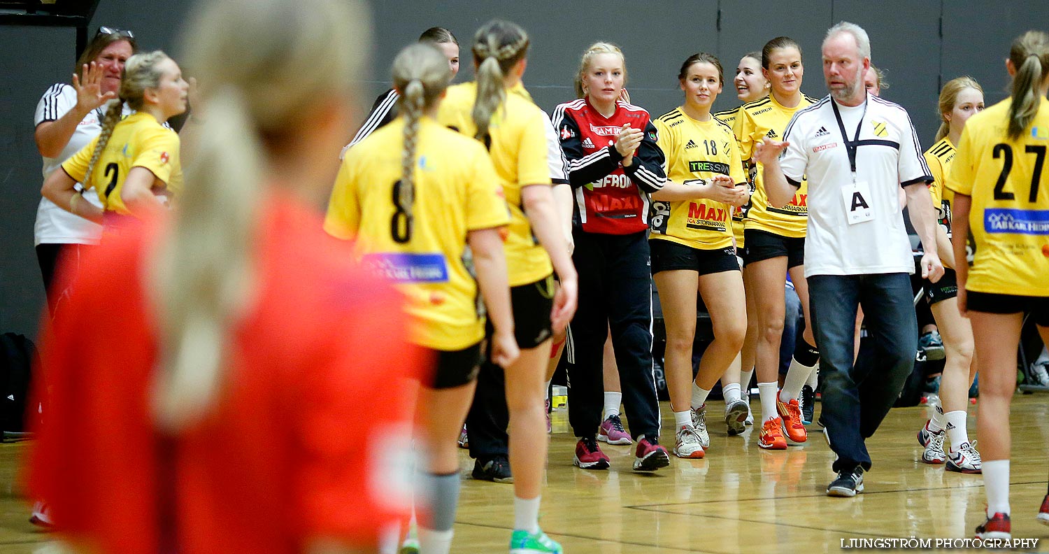 Ungdoms-SM Steg 5 Flickor A SM-FINAL Gökstens BK-Torslanda HK 23-13,dam,Idrottshuset,Jönköping,Sverige,USM Steg 5 2014,Ungdoms-SM,2014,85140