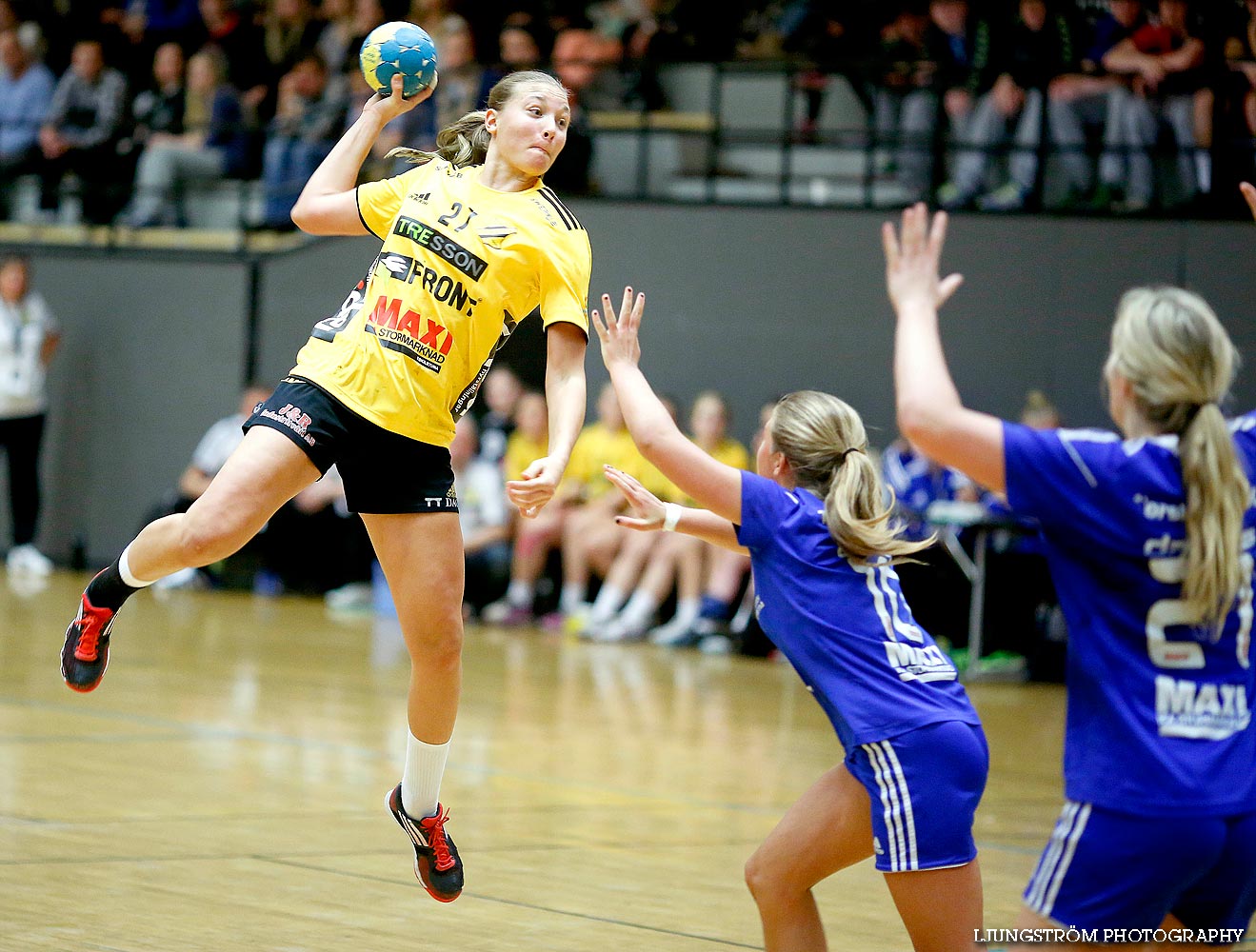 Ungdoms-SM Steg 5 Flickor A SM-FINAL Gökstens BK-Torslanda HK 23-13,dam,Idrottshuset,Jönköping,Sverige,USM Steg 5 2014,Ungdoms-SM,2014,85152