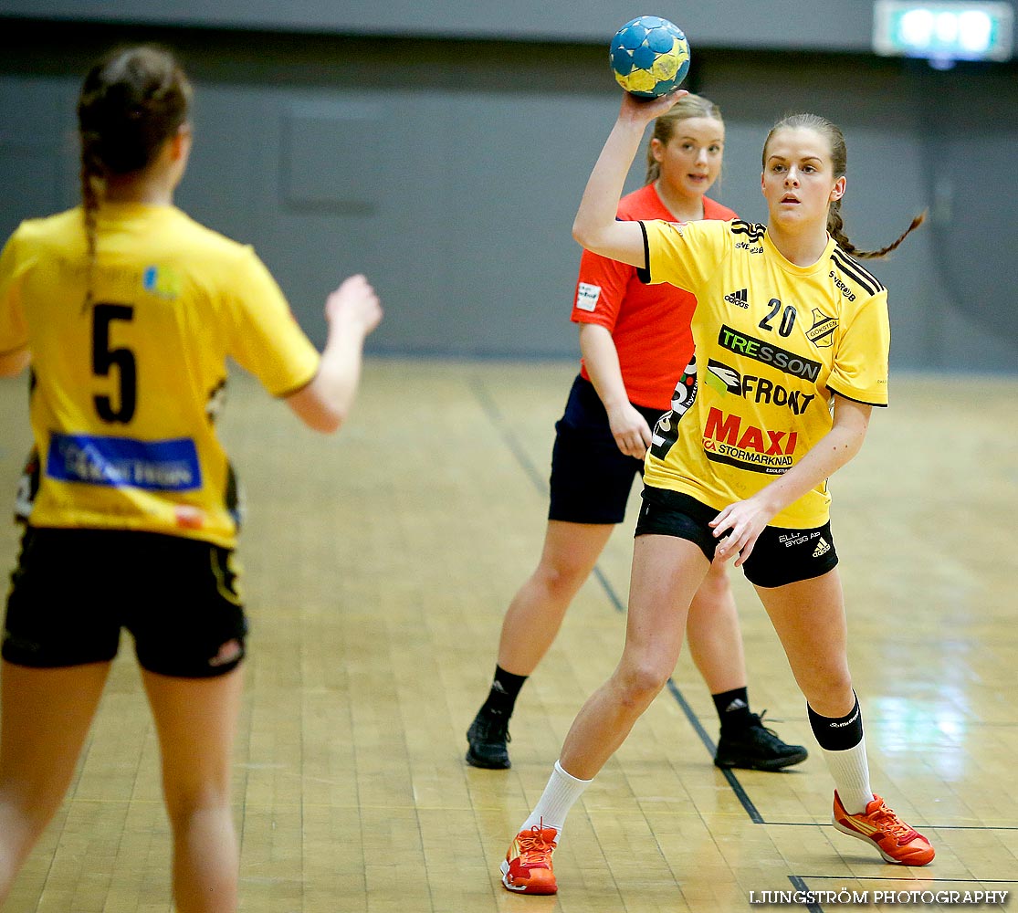 Ungdoms-SM Steg 5 Flickor A SM-FINAL Gökstens BK-Torslanda HK 23-13,dam,Idrottshuset,Jönköping,Sverige,USM Steg 5 2014,Ungdoms-SM,2014,85155