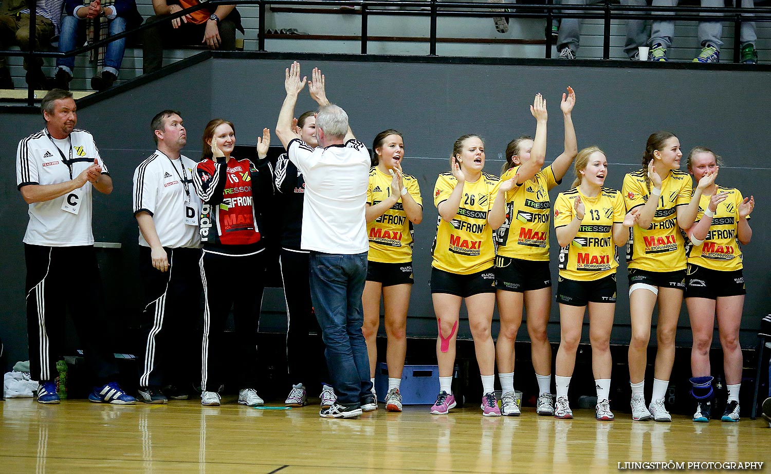 Ungdoms-SM Steg 5 Flickor A SM-FINAL Gökstens BK-Torslanda HK 23-13,dam,Idrottshuset,Jönköping,Sverige,USM Steg 5 2014,Ungdoms-SM,2014,85159